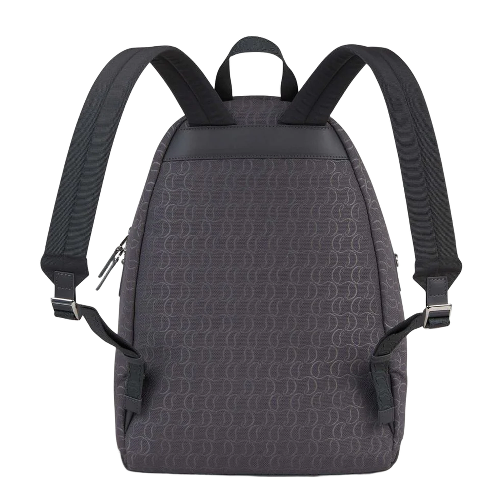 Zip N Flap Backpack Leather Smoky Grey - Image 3