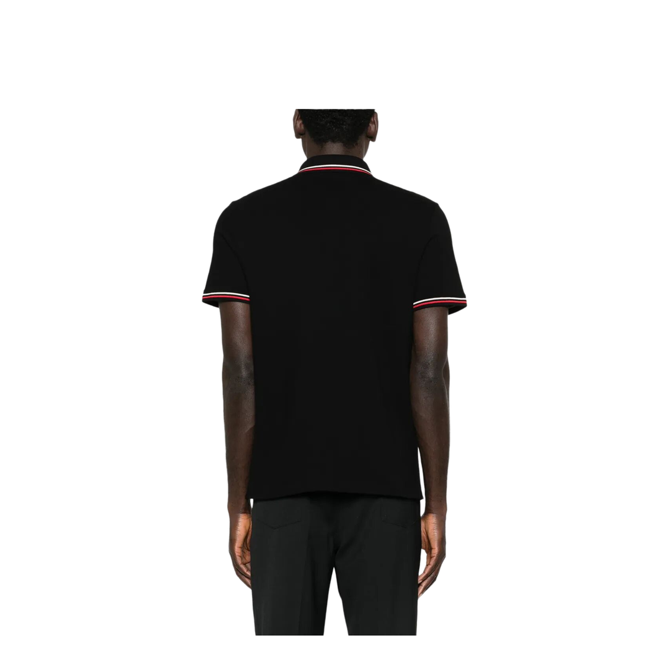 Cotton Piqué Polo Shirt with Vlogo Patch - Image 3