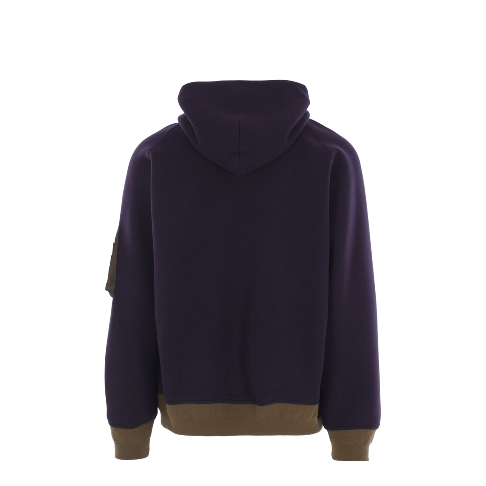Hoodie with Bomber-Style Inserts - Image 2