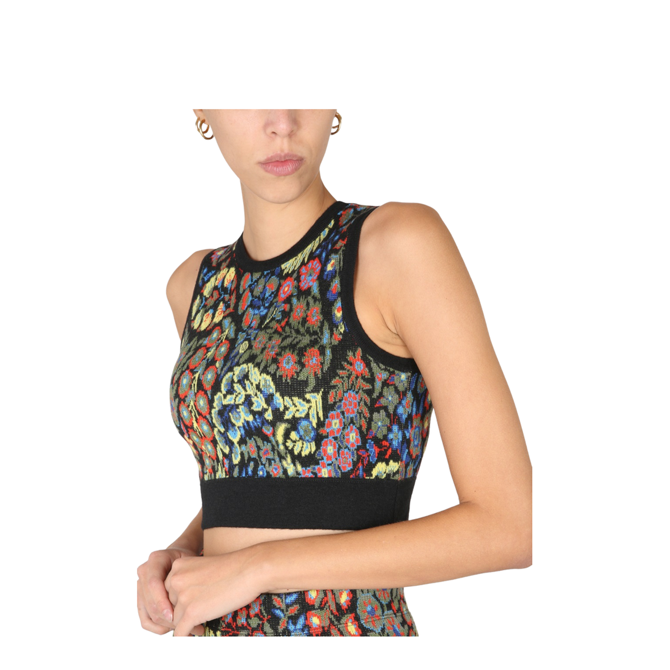 Jacquard Wool Blend Top And Leggings - Image 2