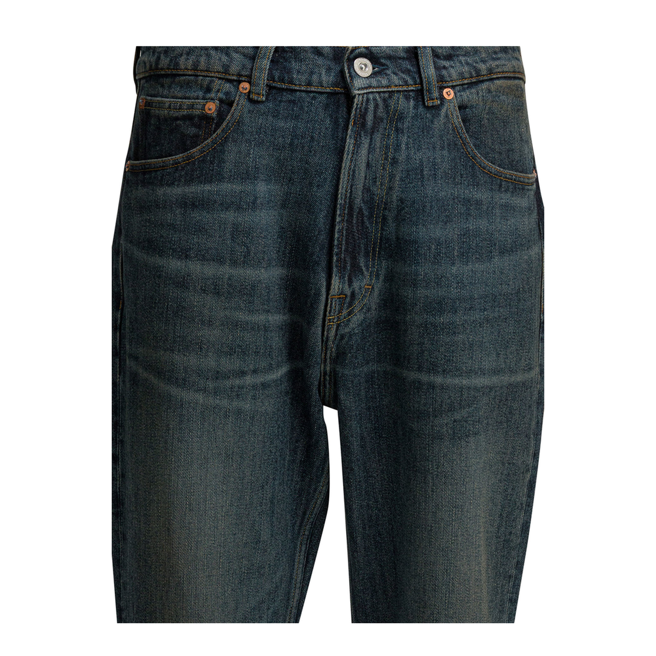 Straight Leg Jeans In Storm Wash - Image 3