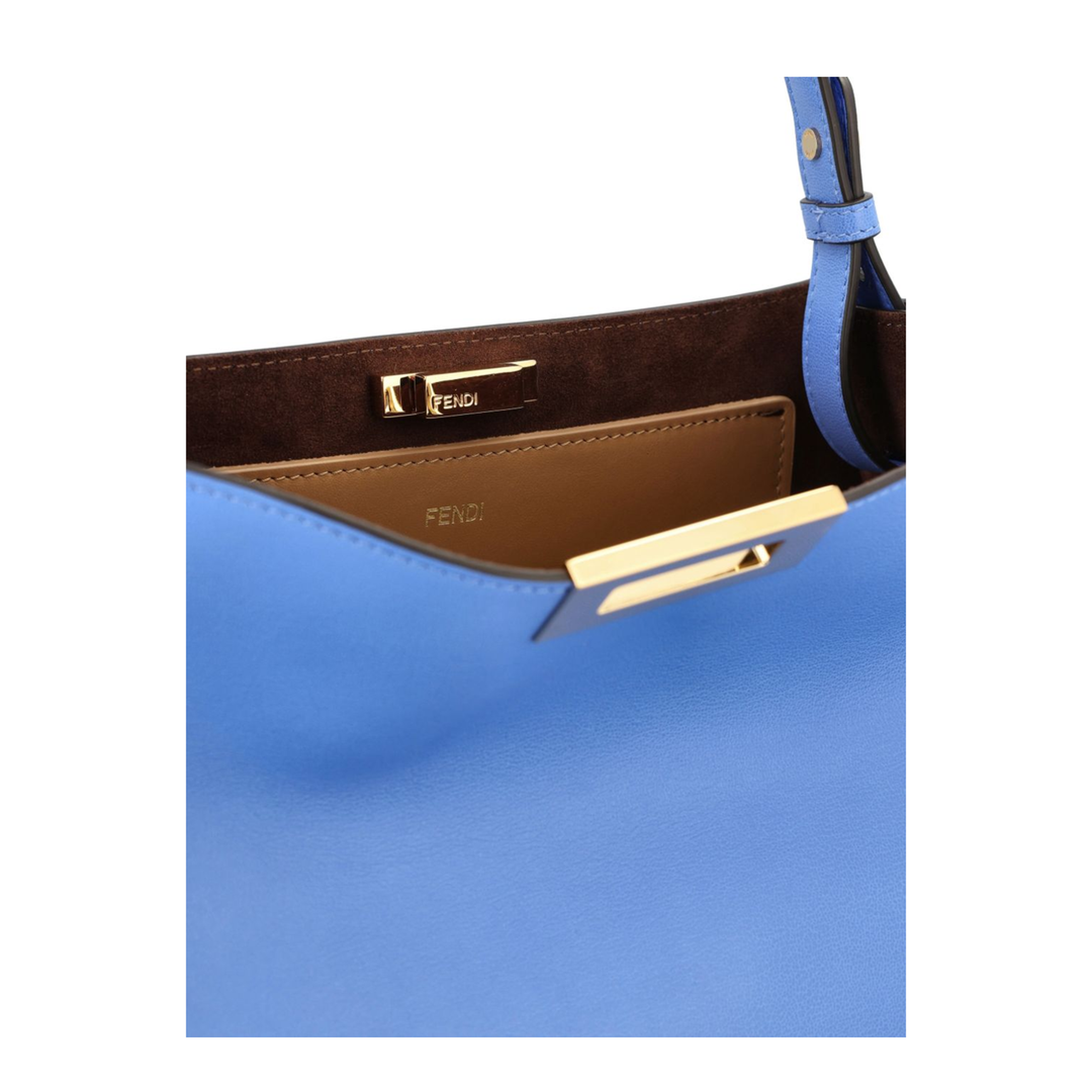 Way Medium Calf Leather Tote - Coastal Sky Blue - Image 2