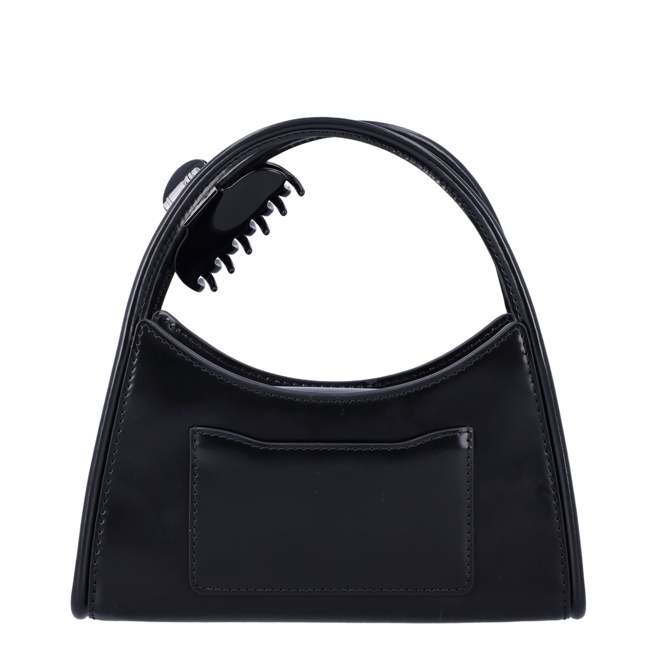 Glam Claw Calfskin Crossbody - Black - Image 3