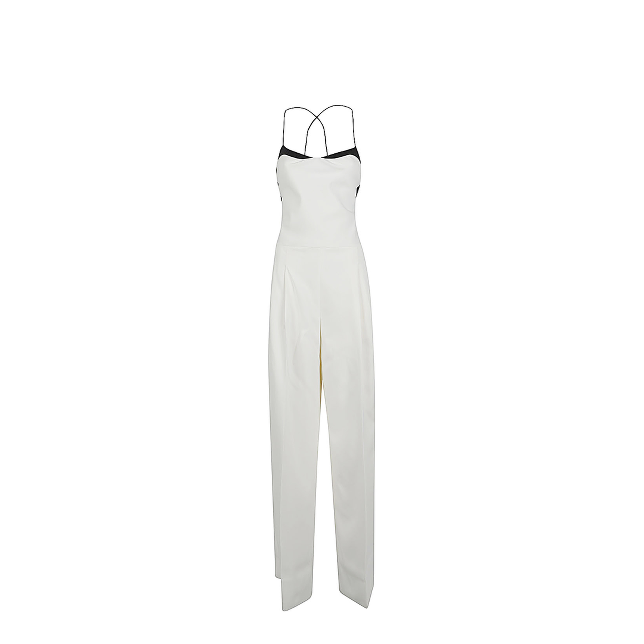 Silk Long Jumpsuit - Image 1