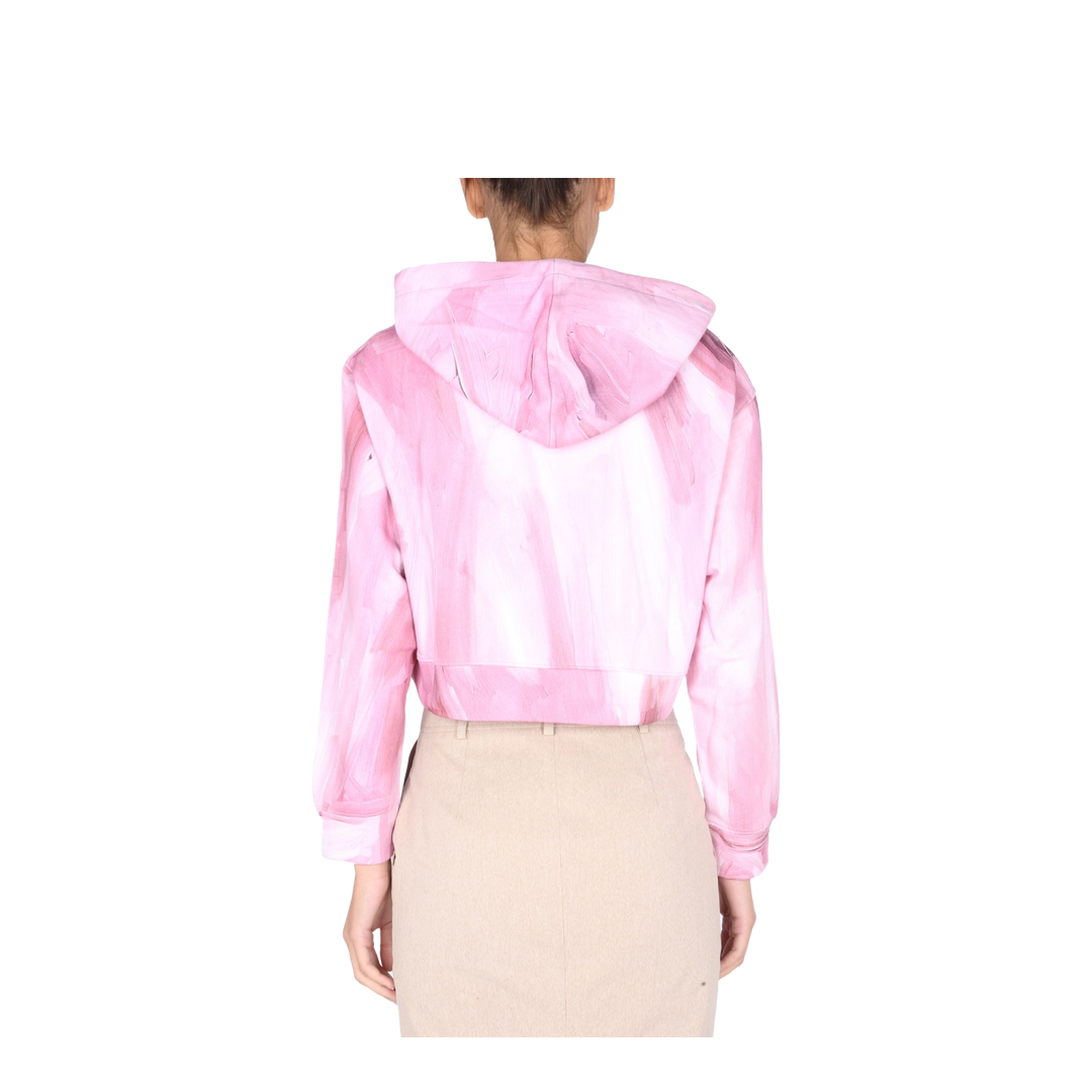 Art Theme Cropped Sweatshirt - Image 4