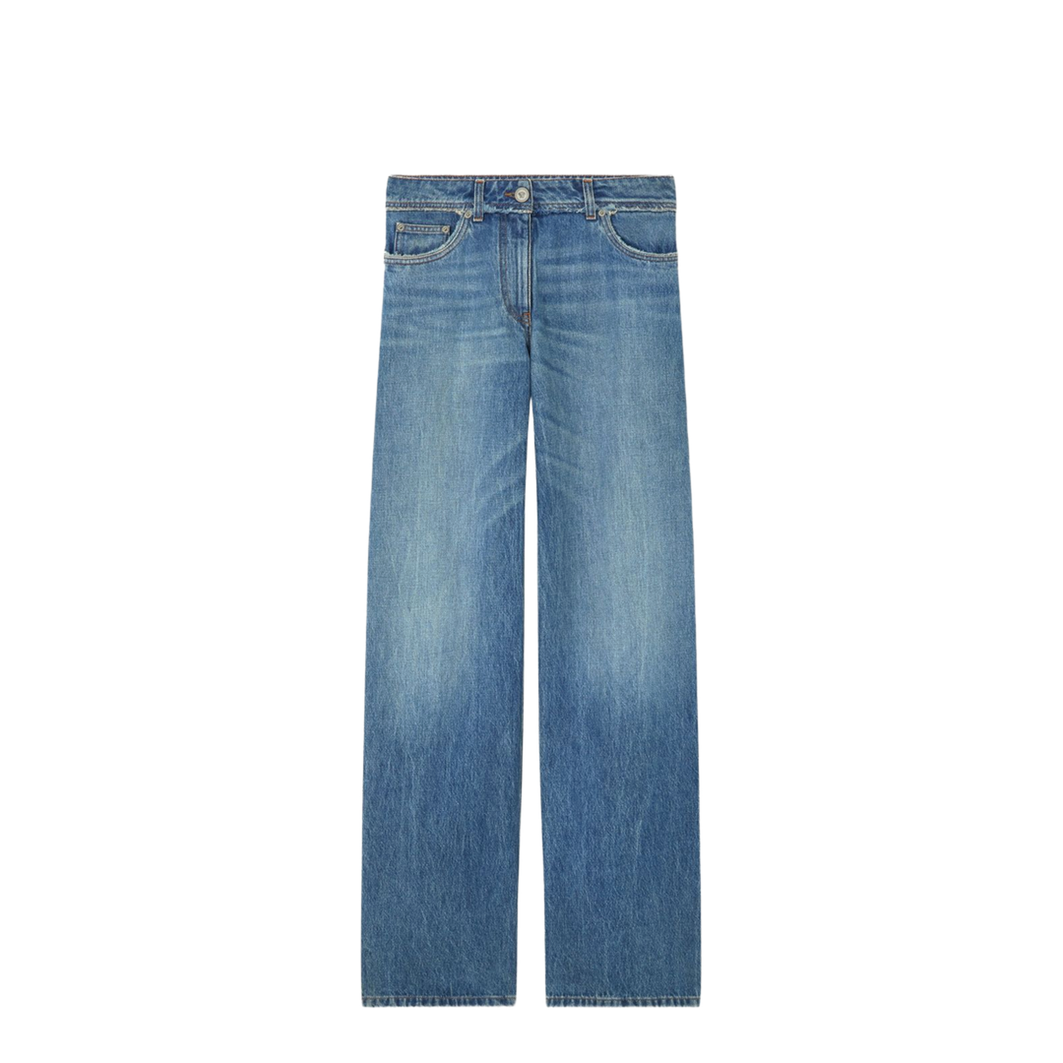 Women's Flared Denim Jeans - Image 1