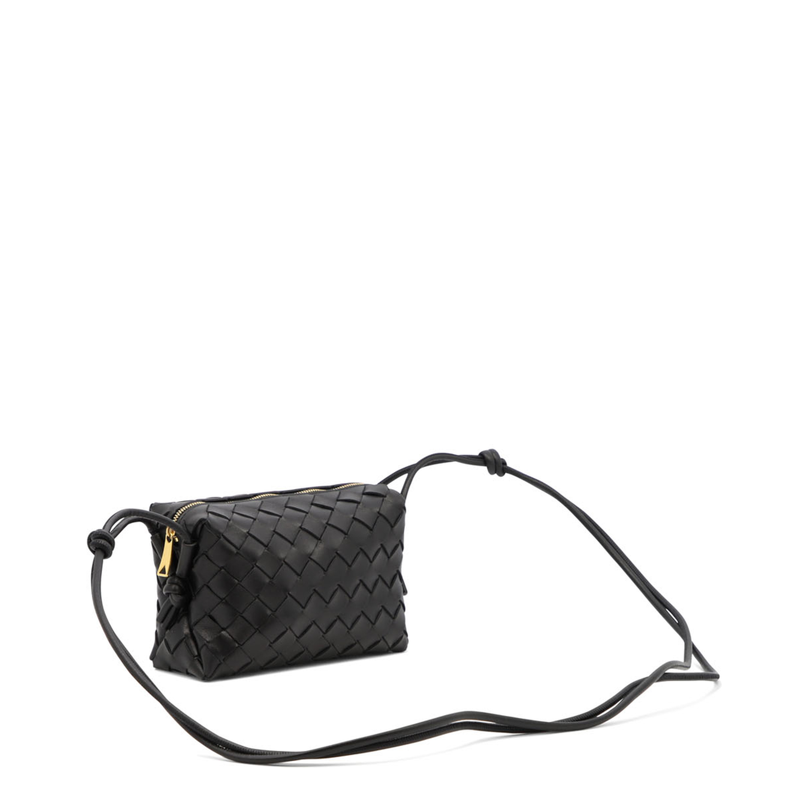 Loop Mini Leather Camera Bags - Black - Image 2