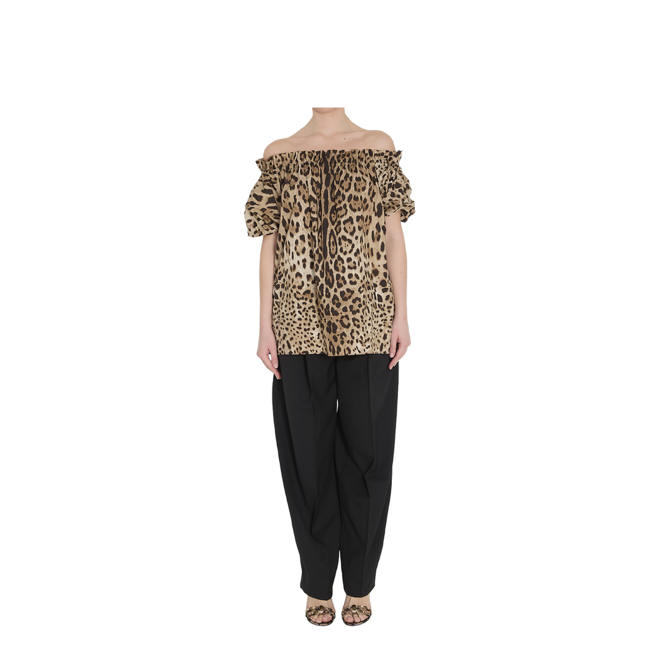 Animal Print Cotton Top - Image 5