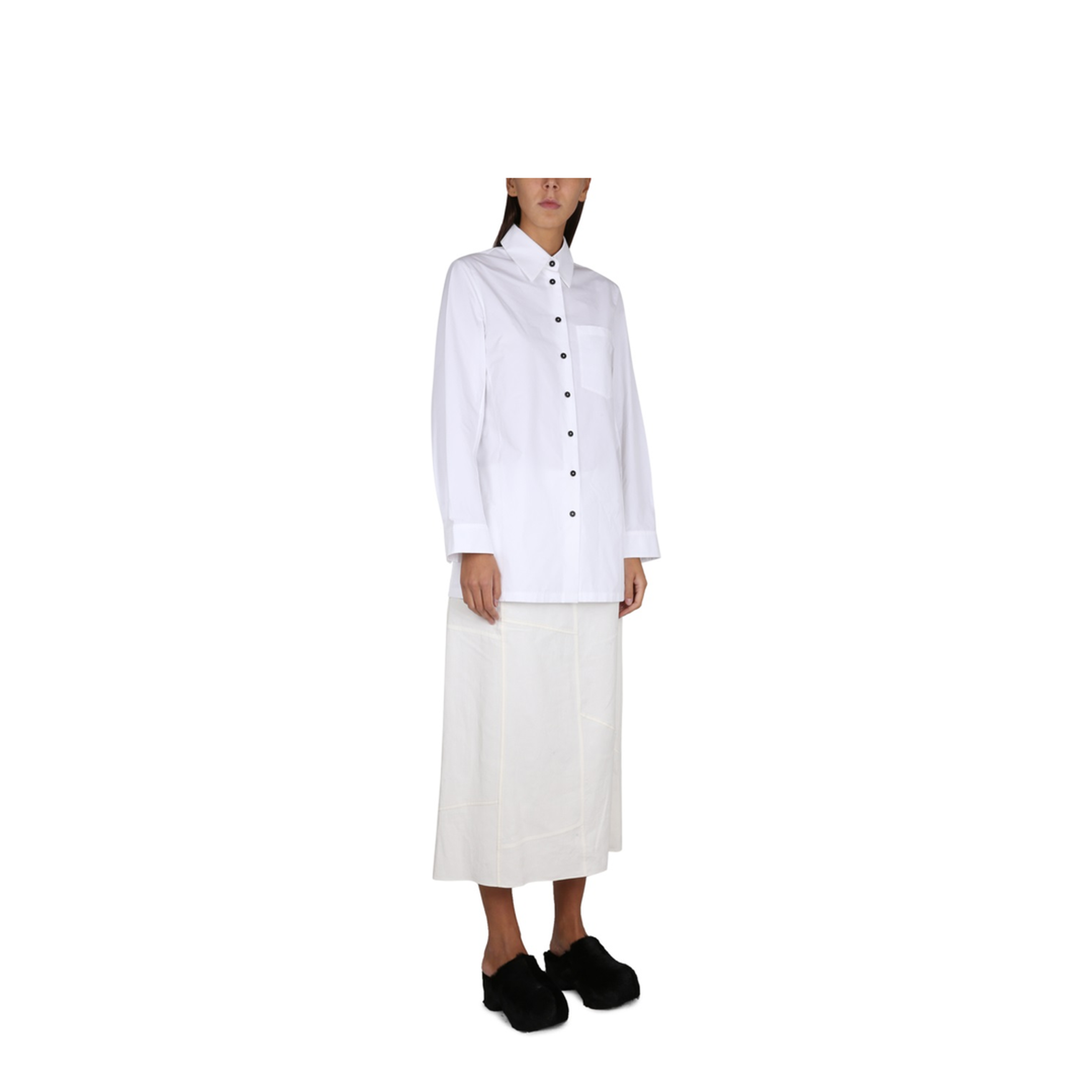 Poplin Shirt White - Image 2
