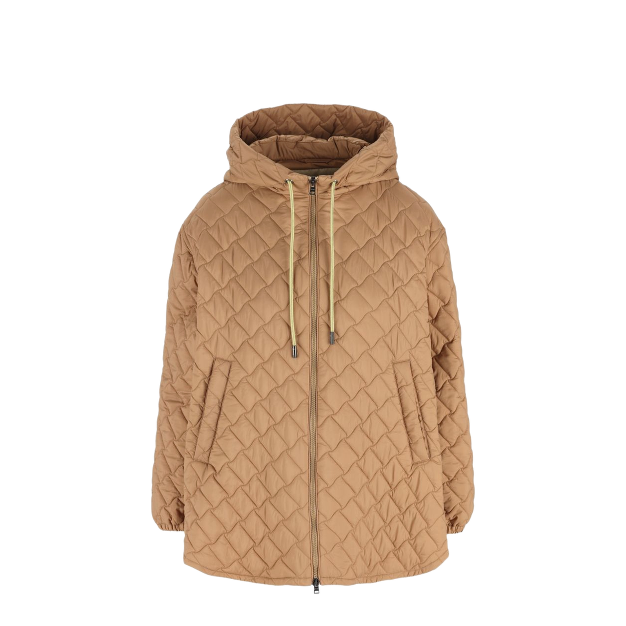 Quilted Jacket with Hood - Image 1