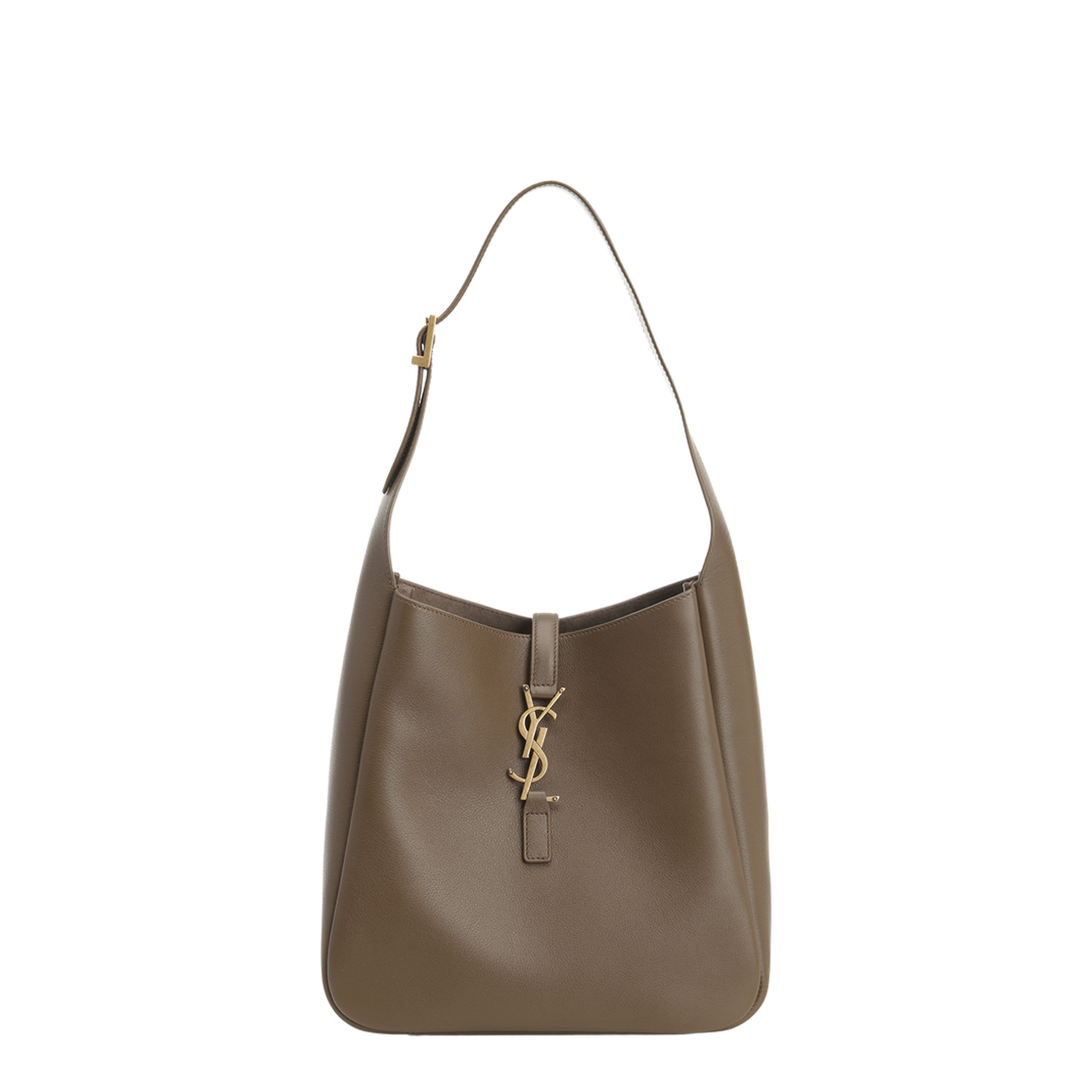 Le 5 à 7 Small Leather Shoulder Bags - Brown - Image 1