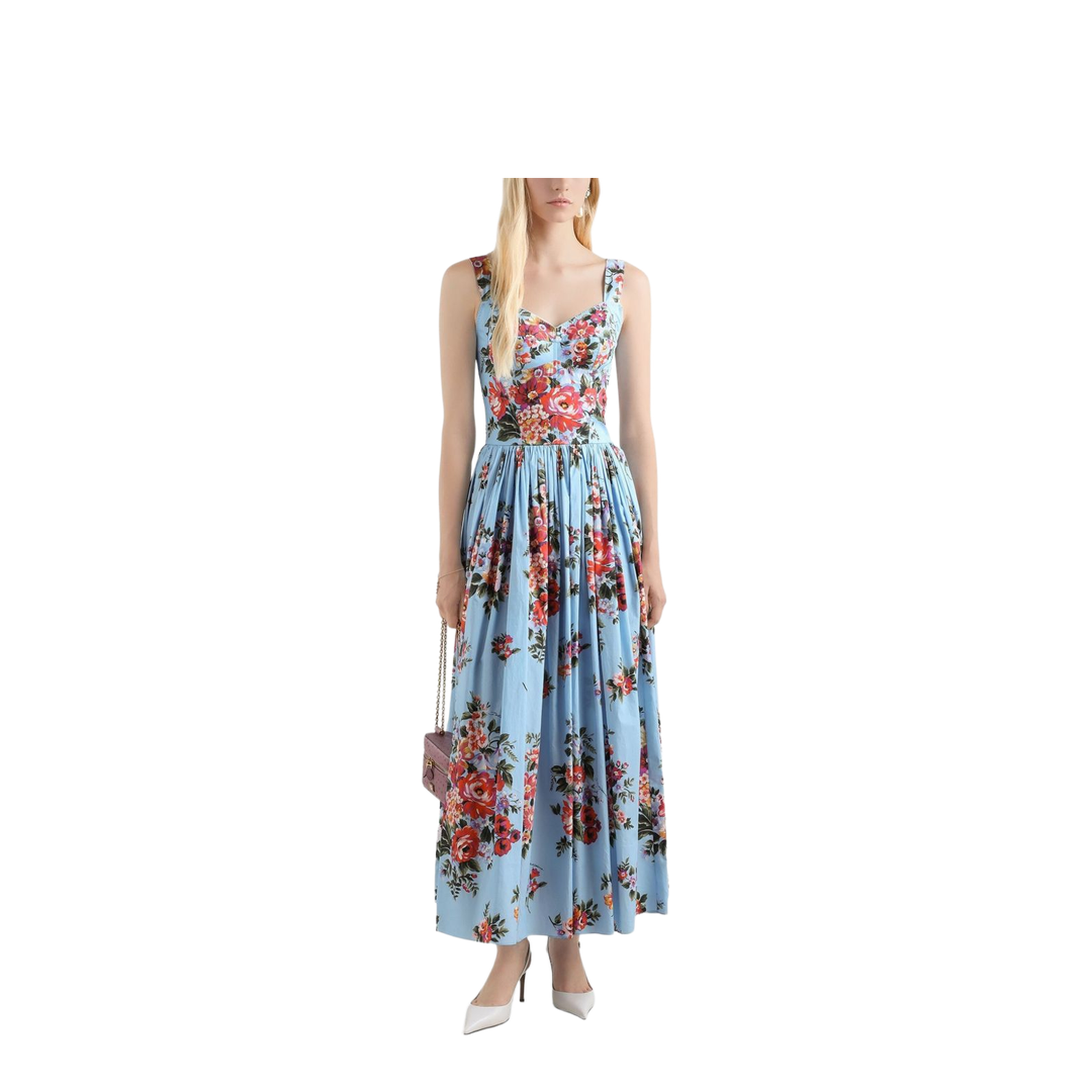 Maxi Dress with Floral Print - Image 3