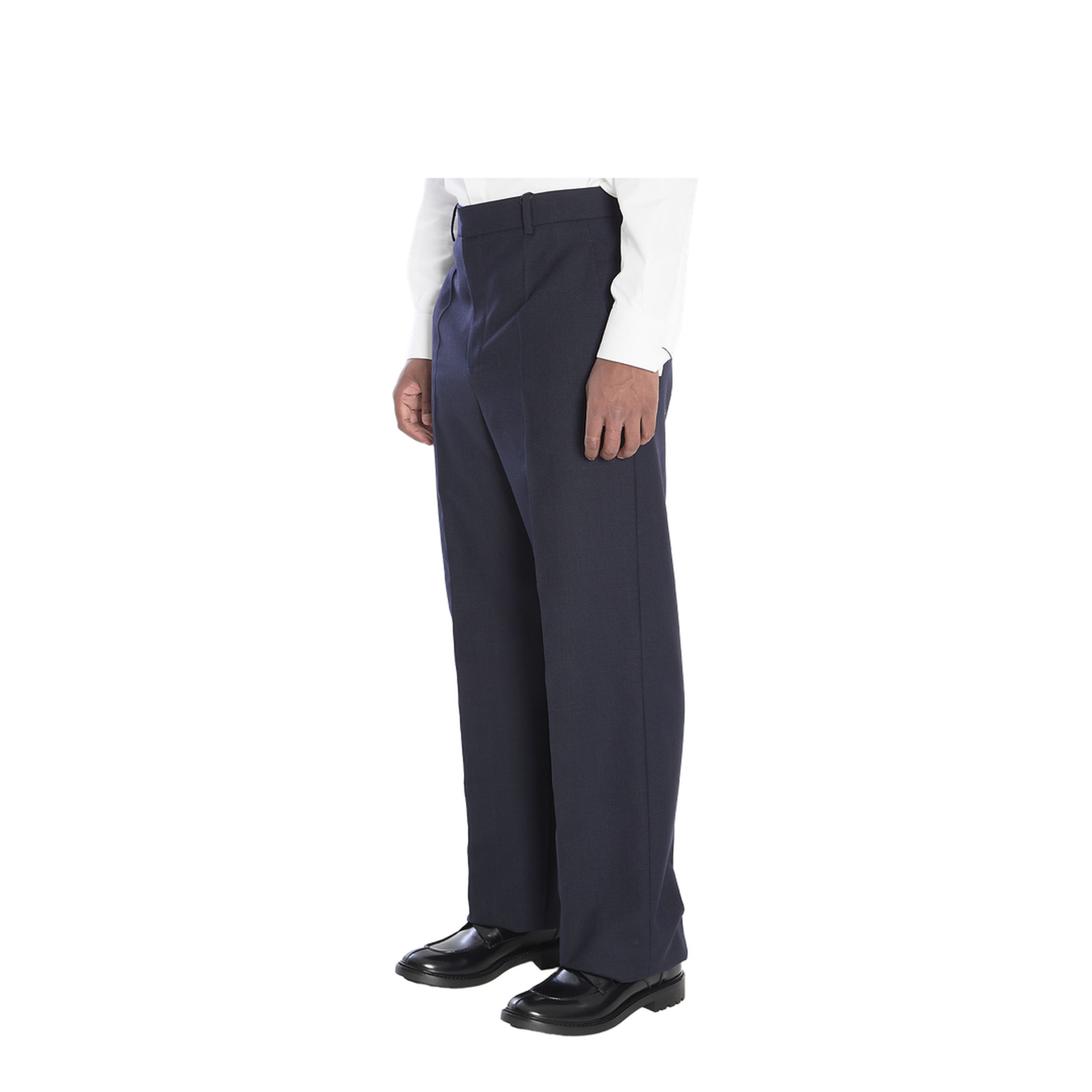 Chiné Wool Trousers - Image 2