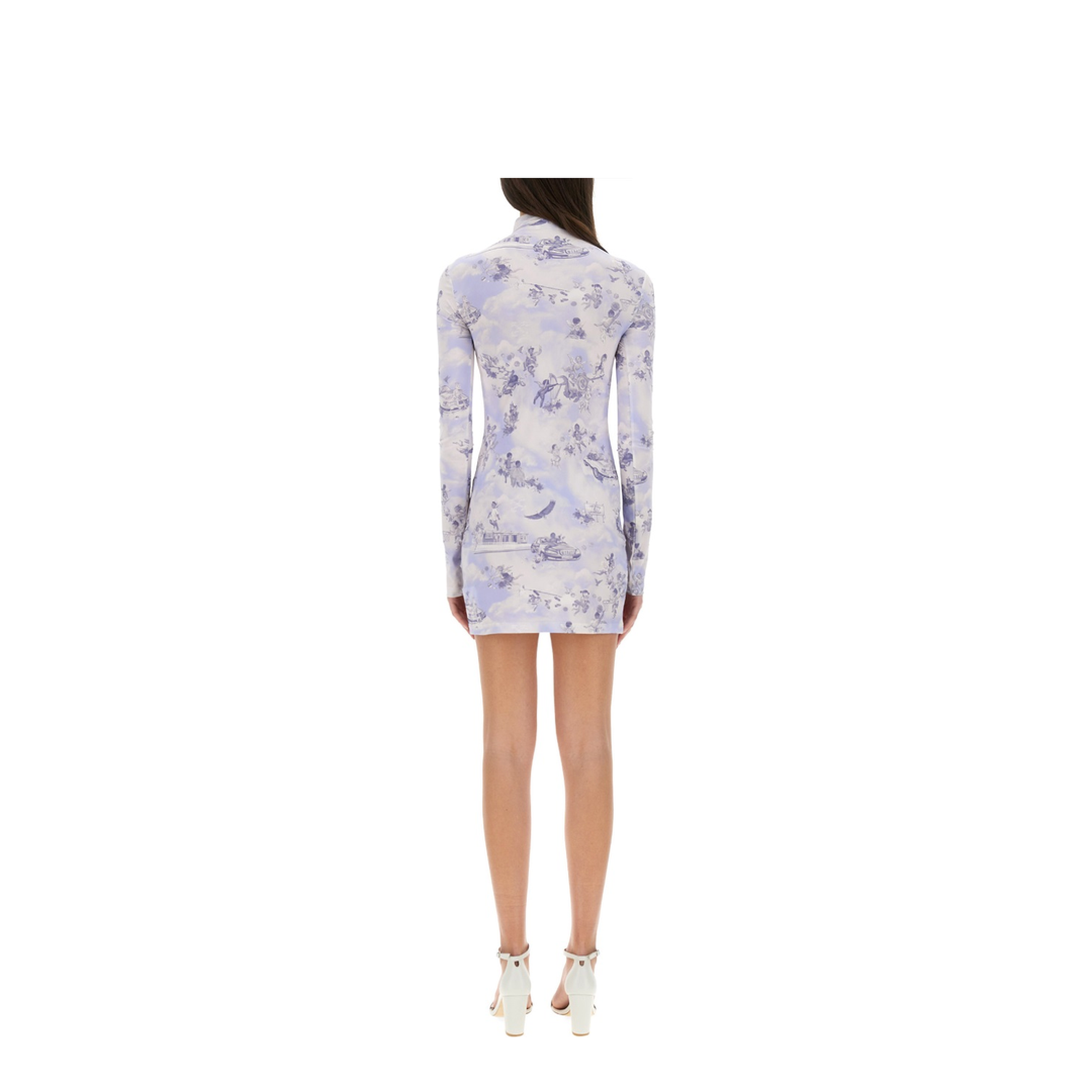 FRESCO SECOND SKIN SHORT DRESS PINK - Image 3