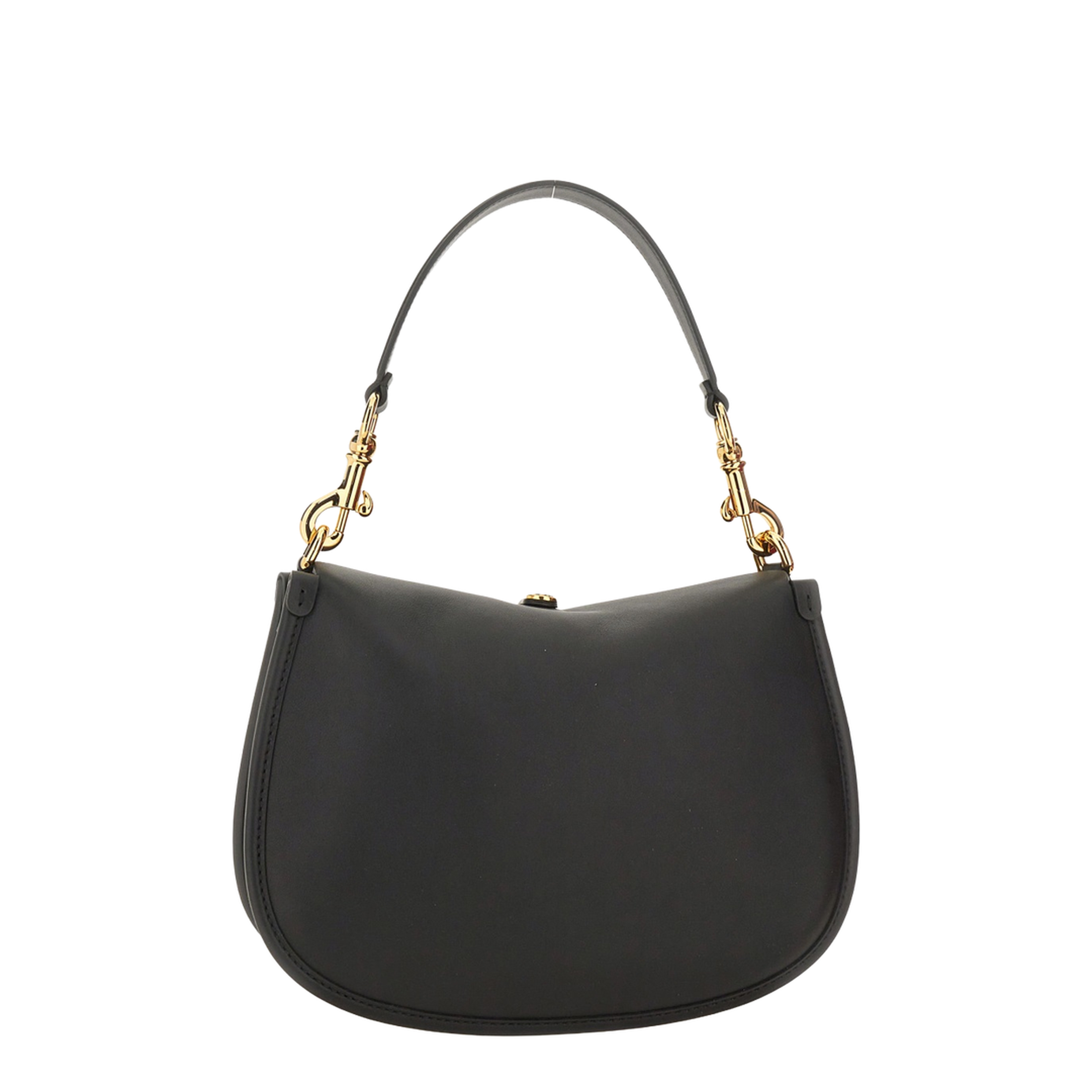 Pony Medium Calfskin Handbag - Black - Image 2