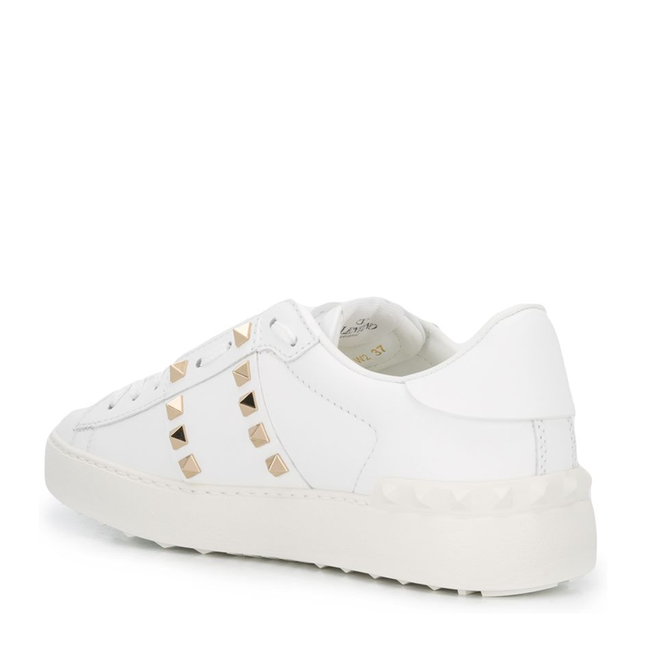 Untitled Open Sneaker in White - Image 3