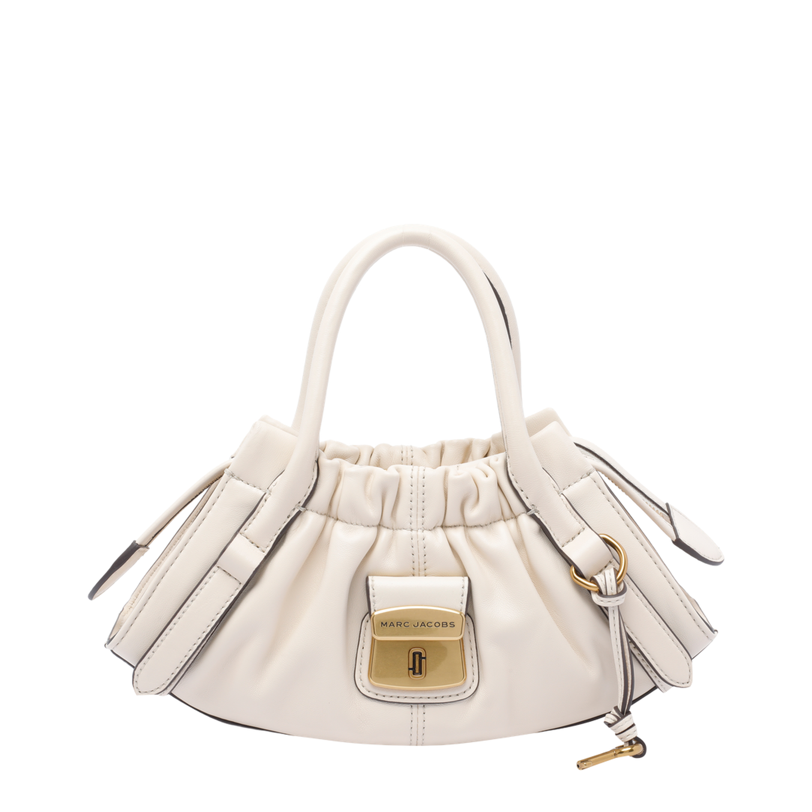The Cristina Small Satchel Bag White - Image 1