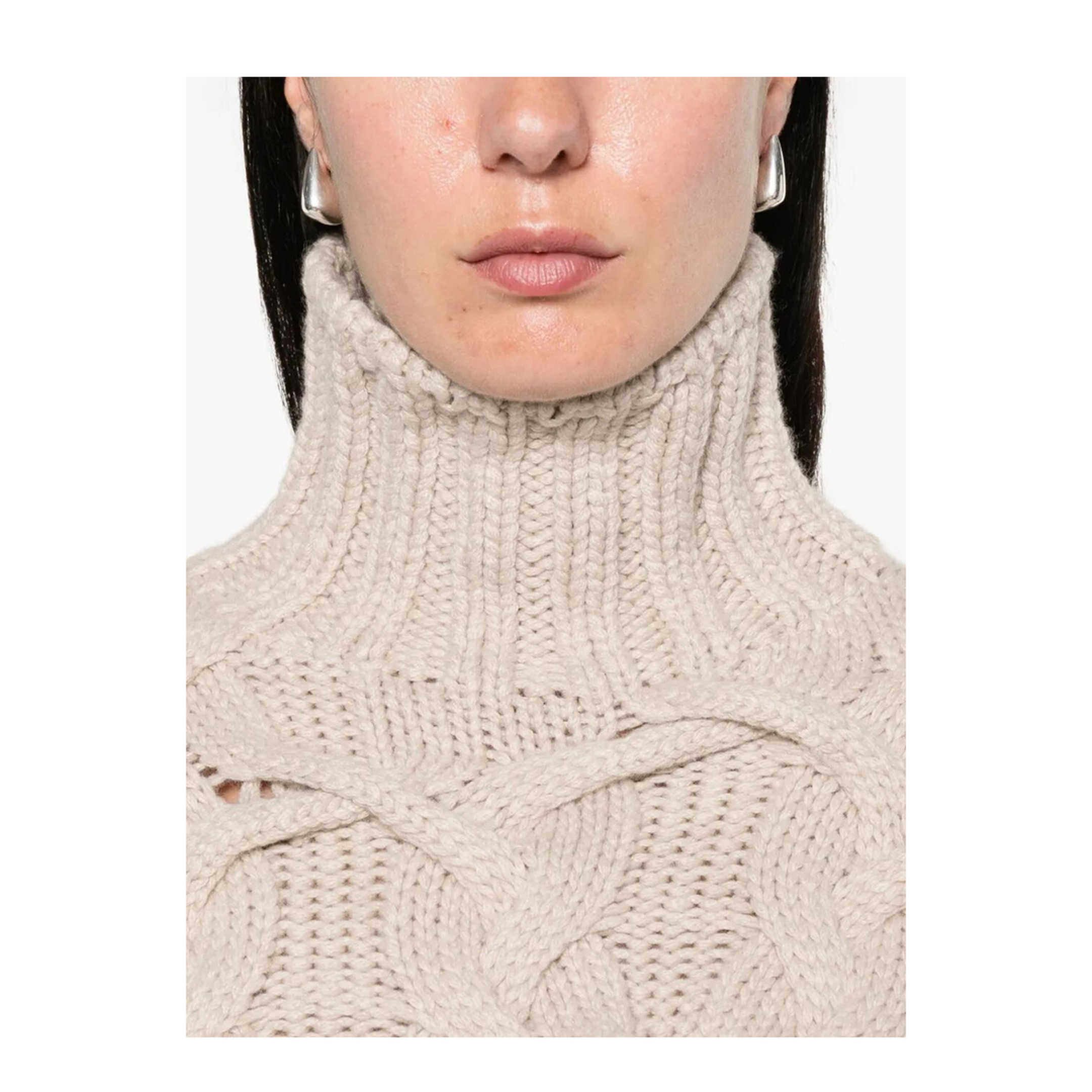 Cable-Knit Cashmere Sweater - Image 4
