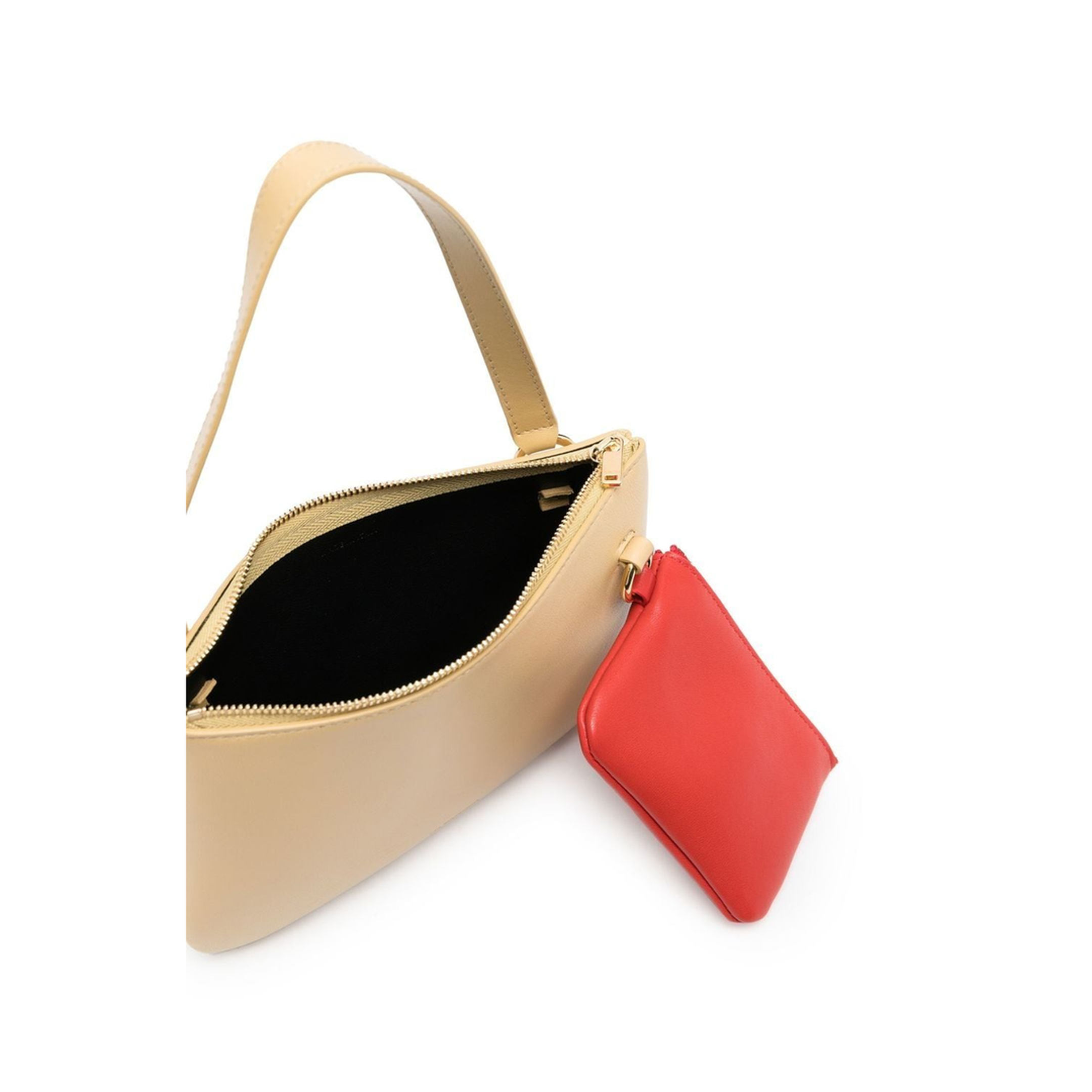 Medium Calfskin Crossbody - Beige/Natural - Image 3