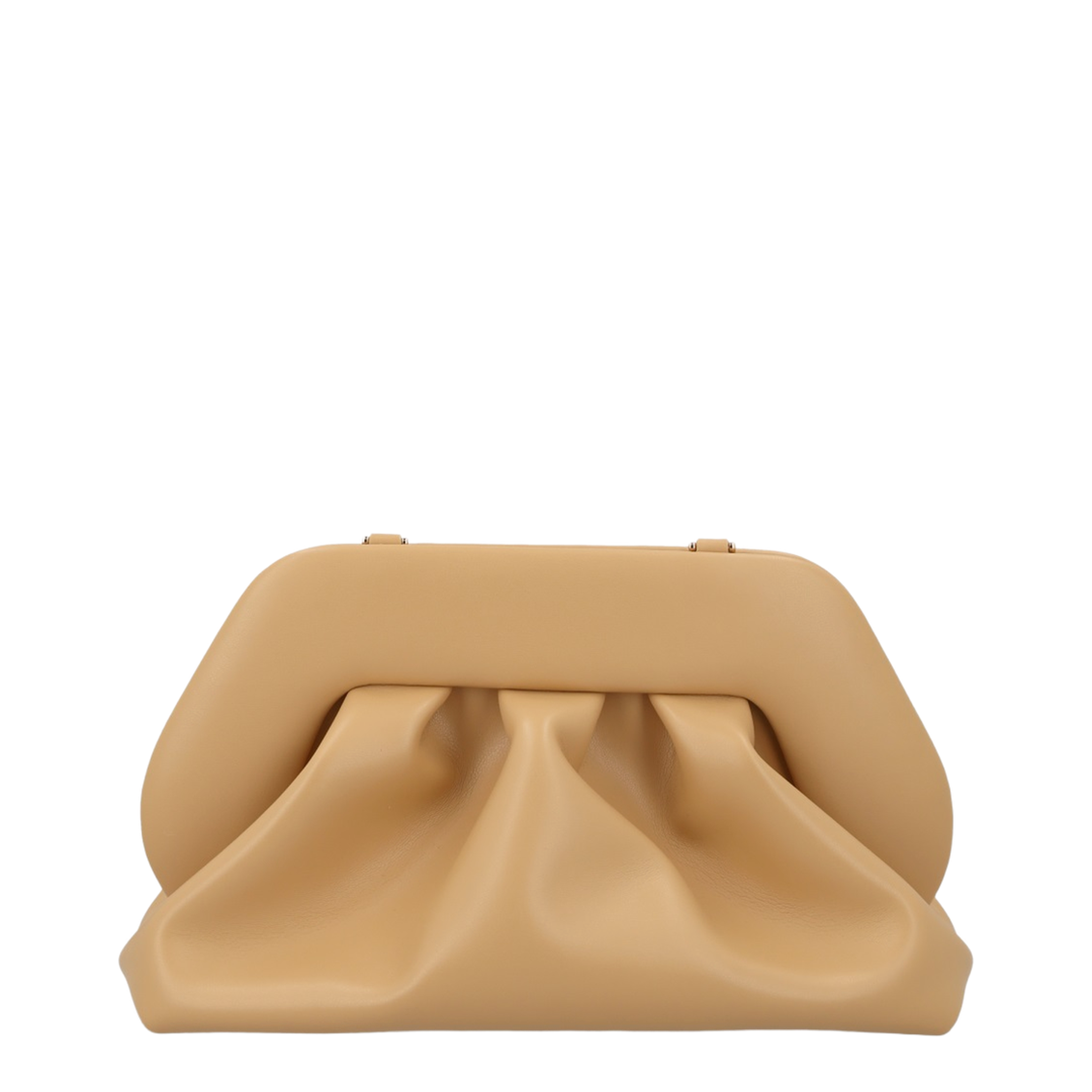 Bios Medium Vegan Fabric Clutch - Sand - Image 3