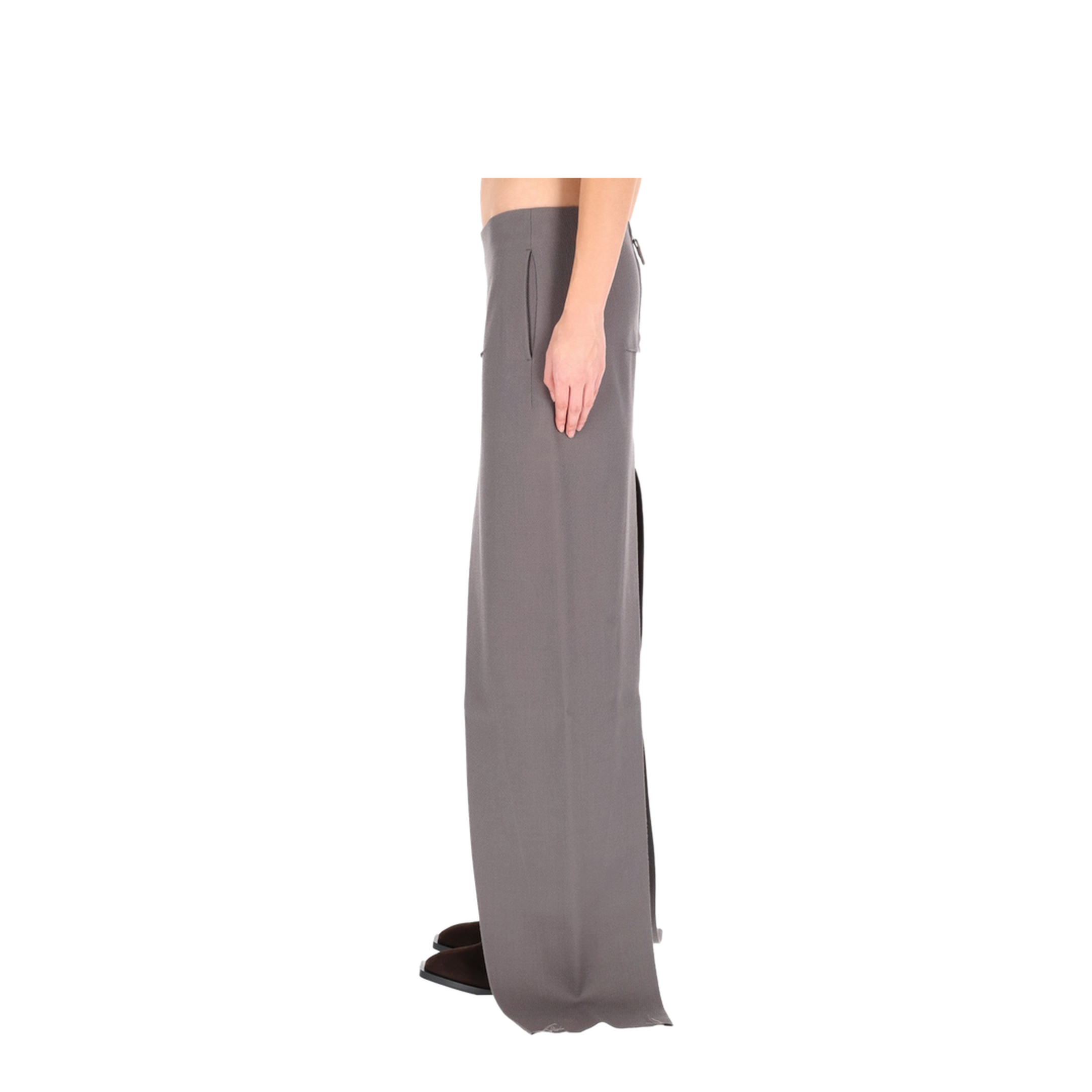 Long Skirt with Center Slits - Image 3