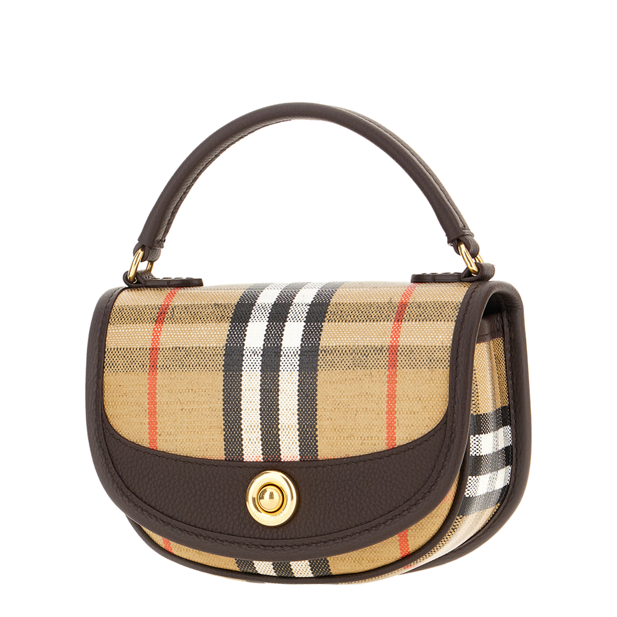 Highlands Mini Leather Crossbody Bags - Brown - Image 5
