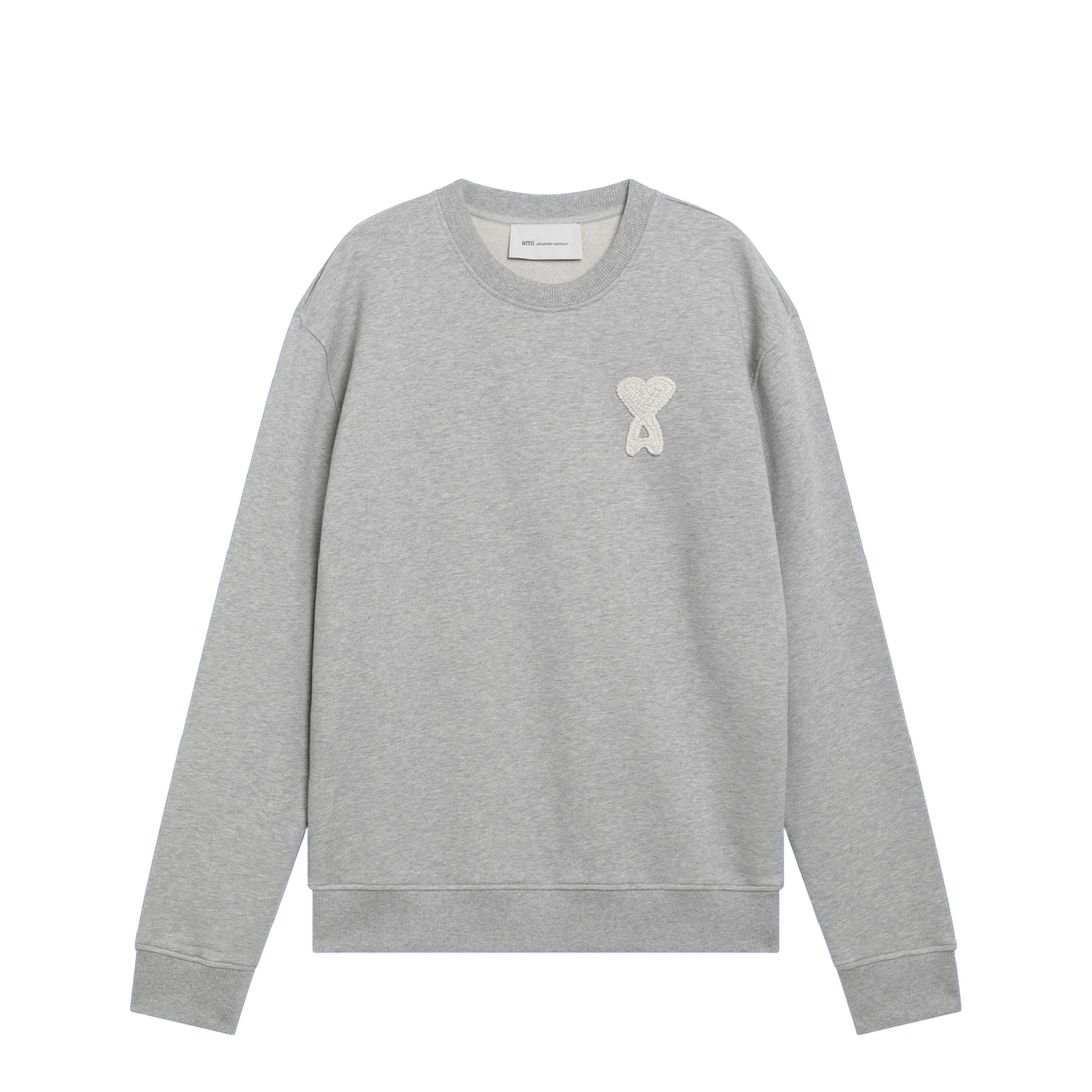 Grey De Coeur Cotton Sweatshirt - Image 1