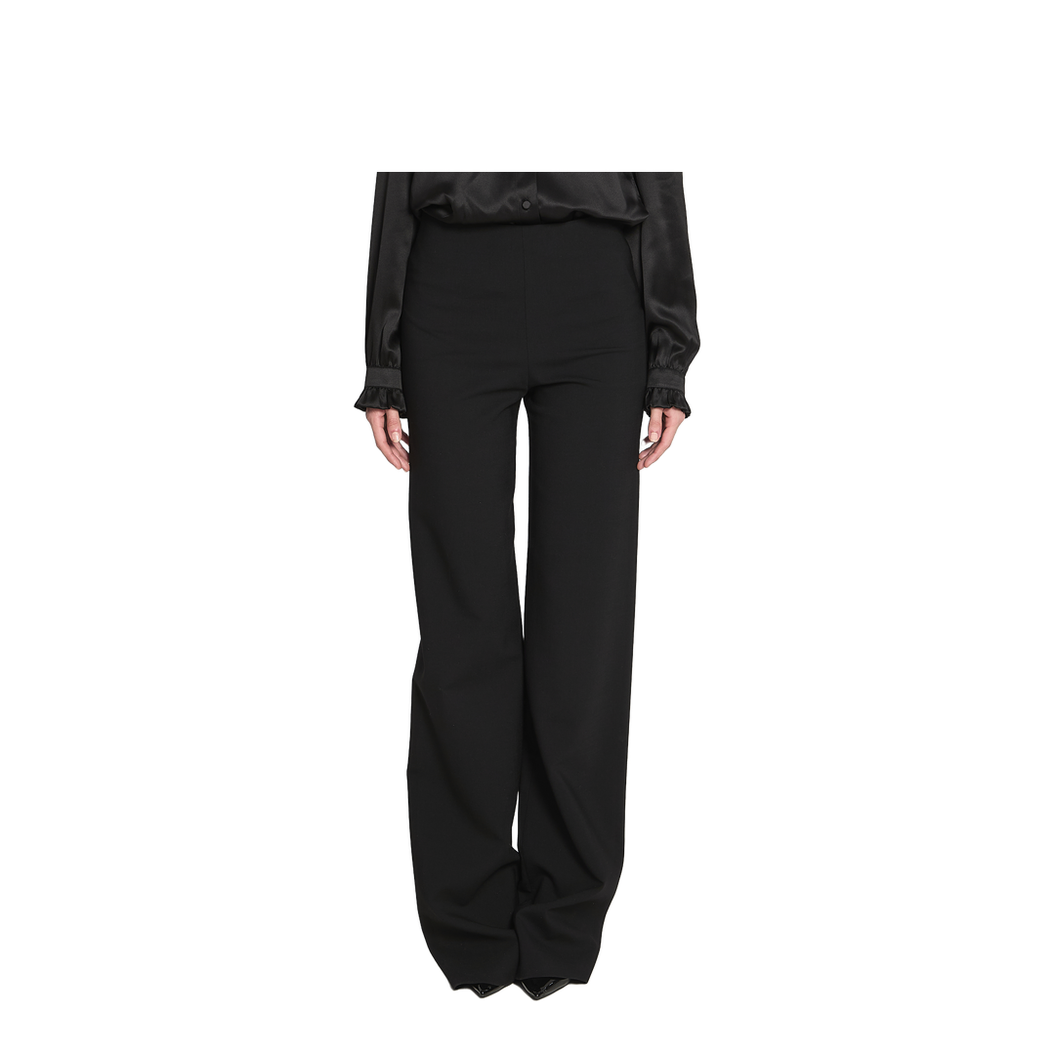 Wool Tailored Pants - Image 1