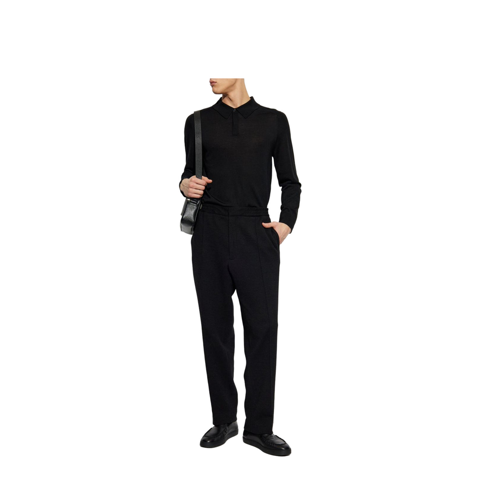 Wool Polo Shirt - Image 3