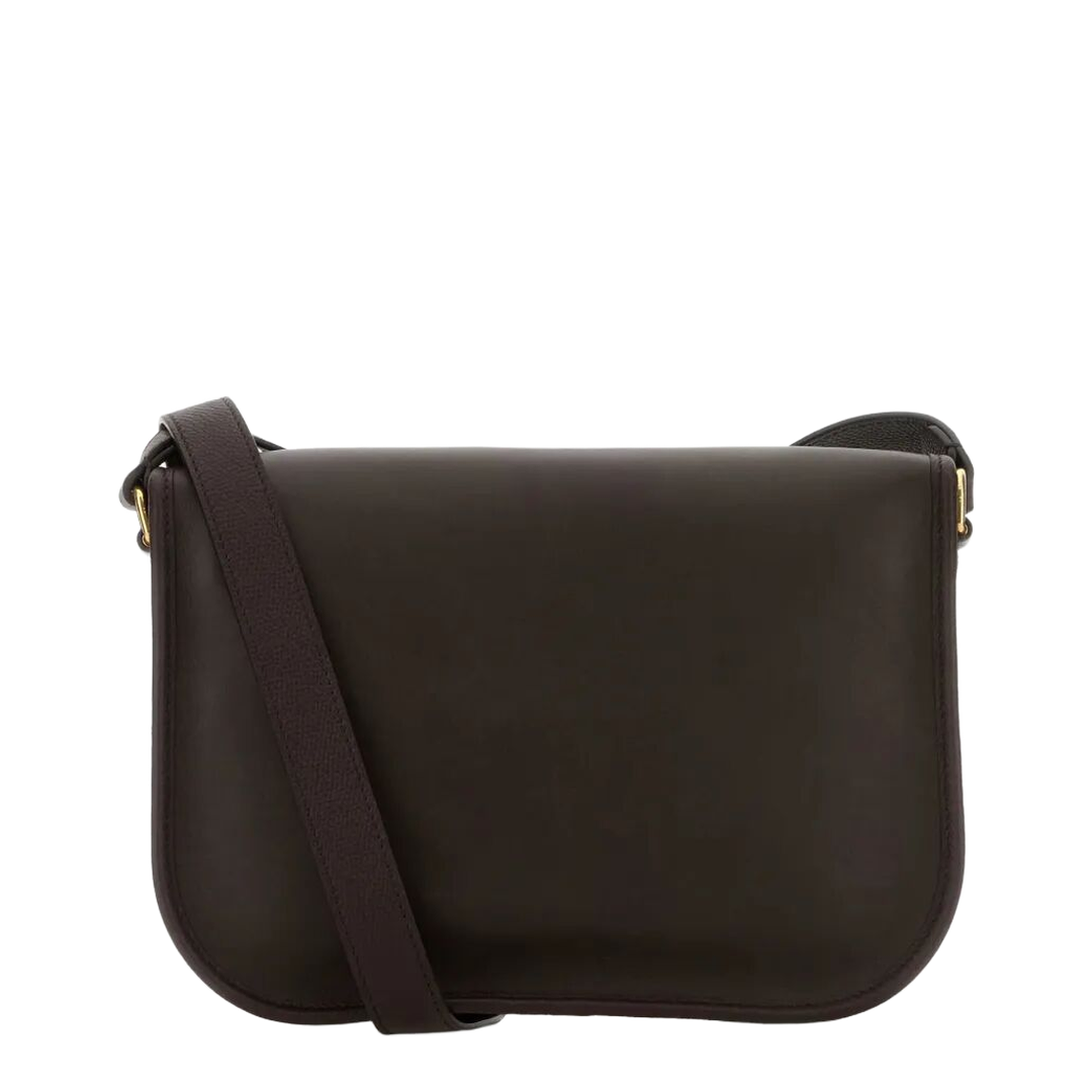 Antibes Calfskin Shoulder Bag - Brown - Image 3