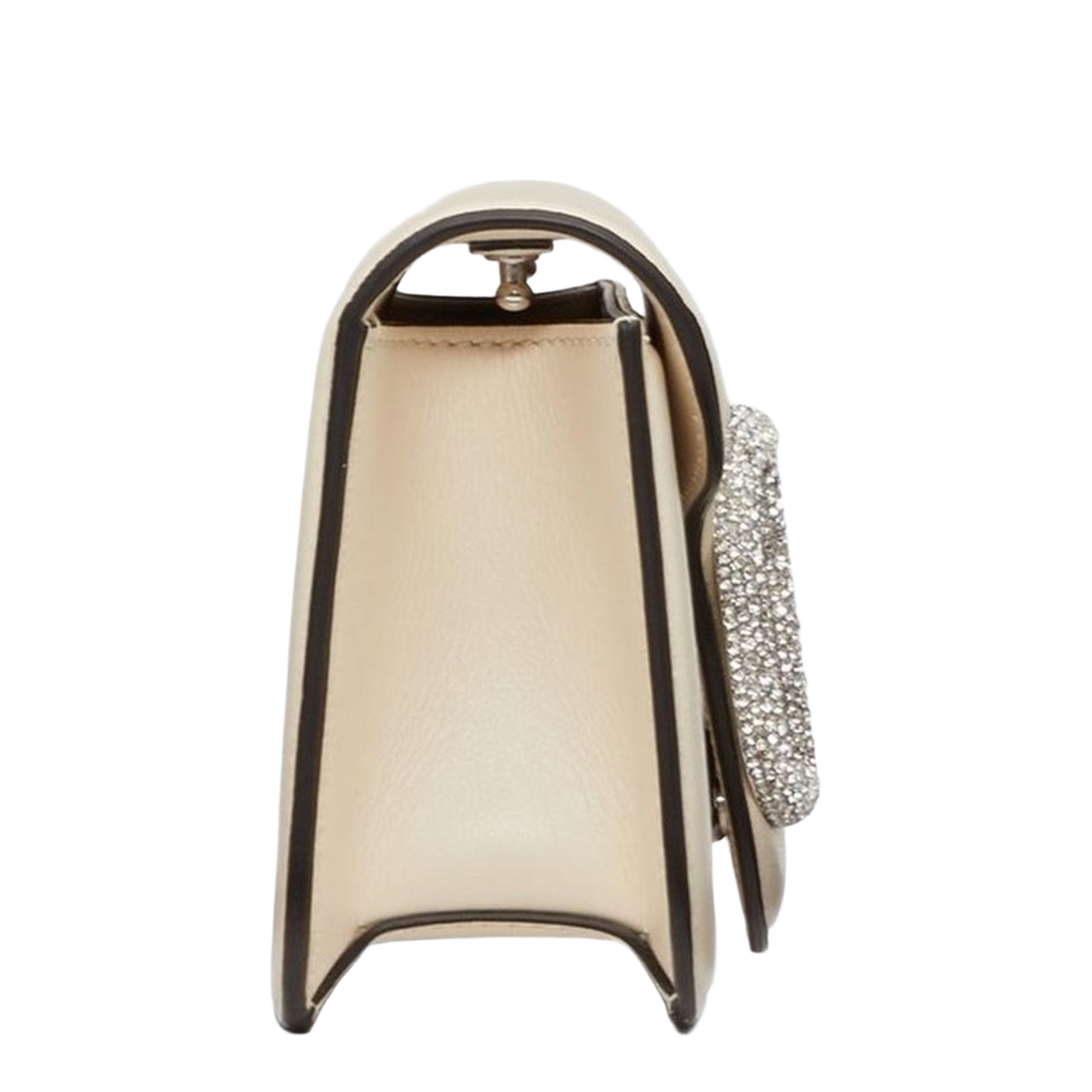 Locò Small Calfskin Shoulder Bag - Ivory - Image 2