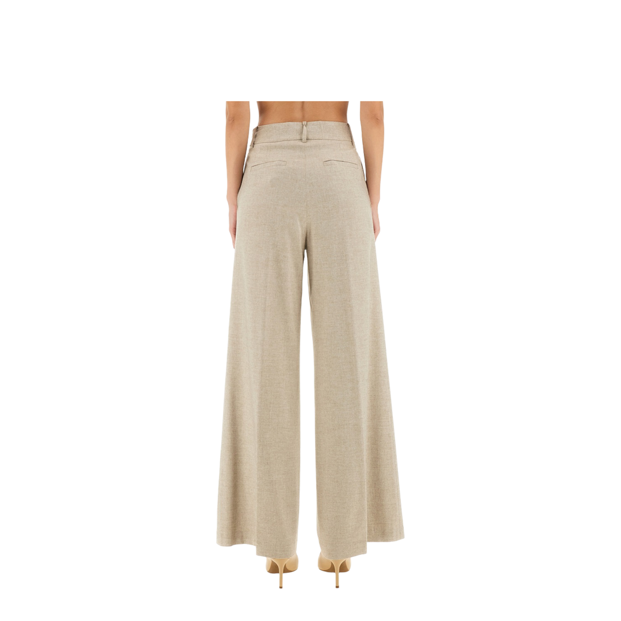 Resort Melange Flannel Trousers - Image 4
