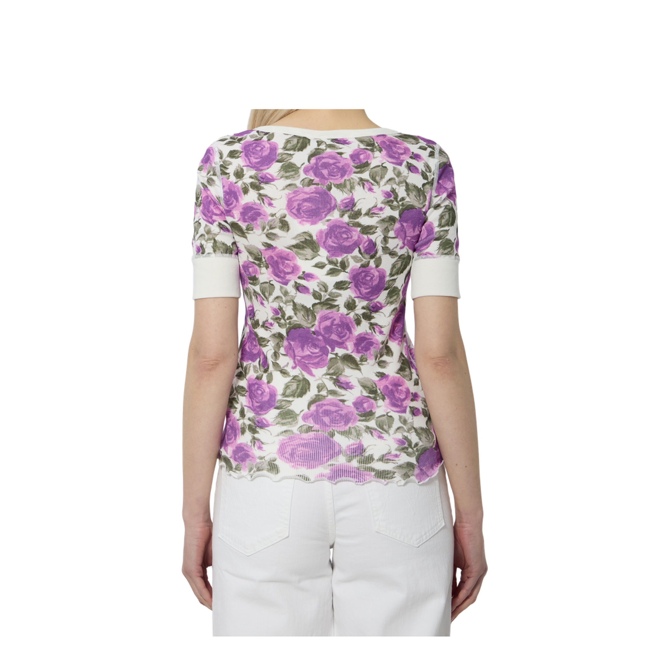 Printed Cotton T-Shirt - Image 4