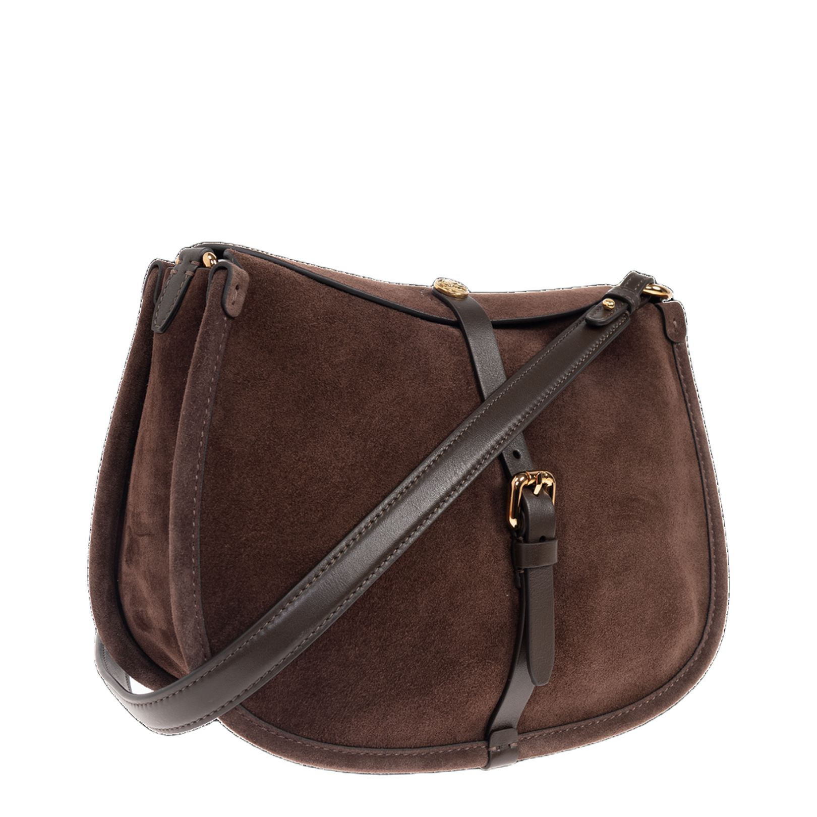 Suede Shoulder Bag - Image 4