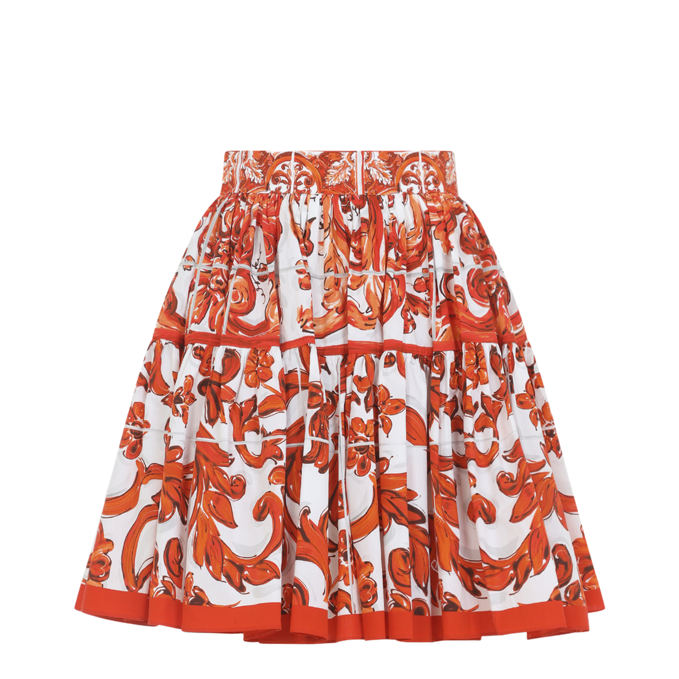 Popeline Maiolica Skirt - Image 2