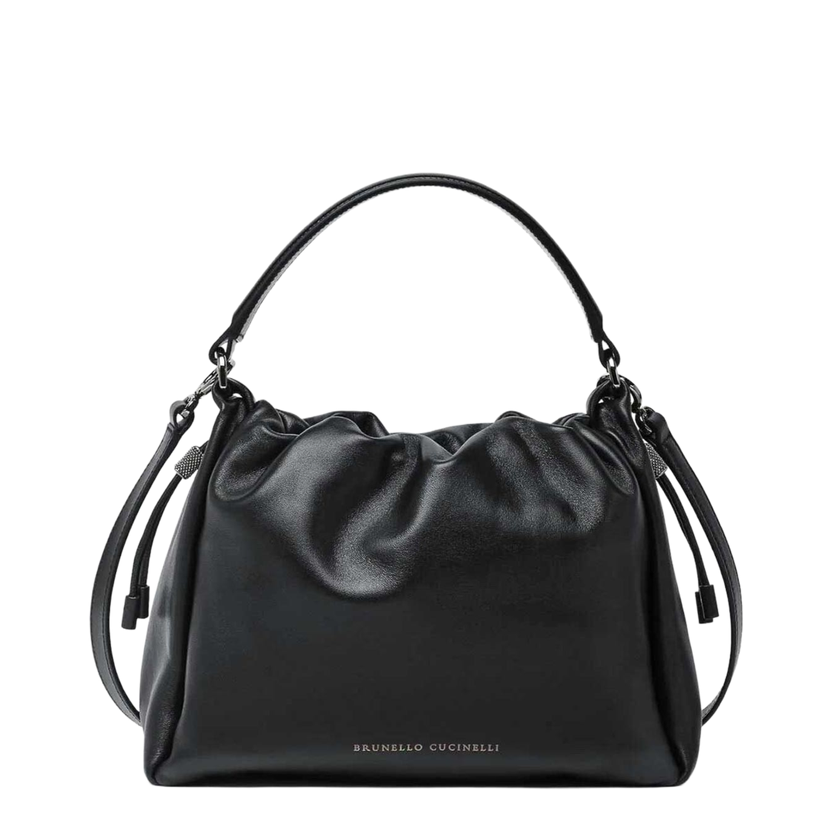Leather Bucket Bag - Image 1