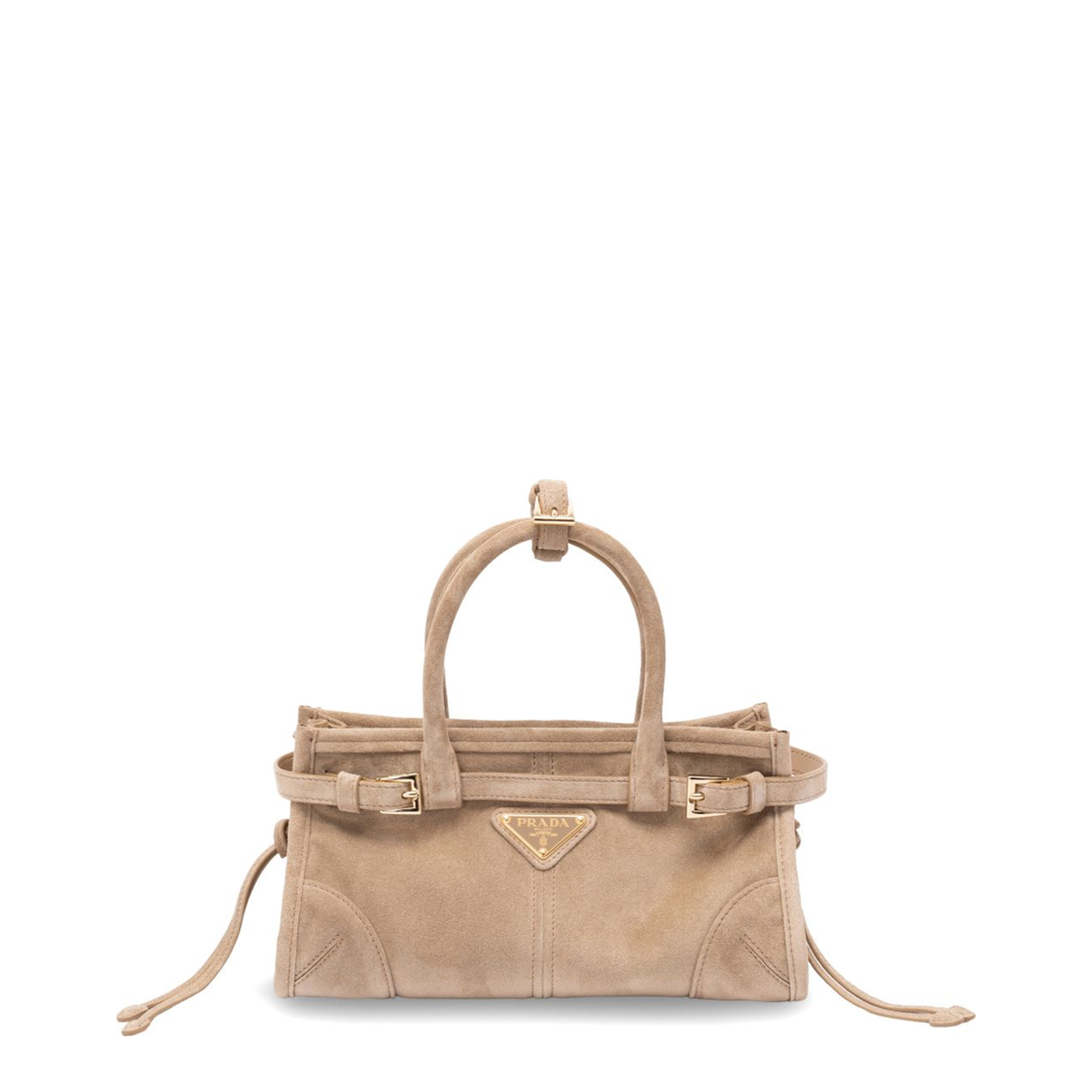 Bonnie Mini Suede Handbags - Deserto - Image 1