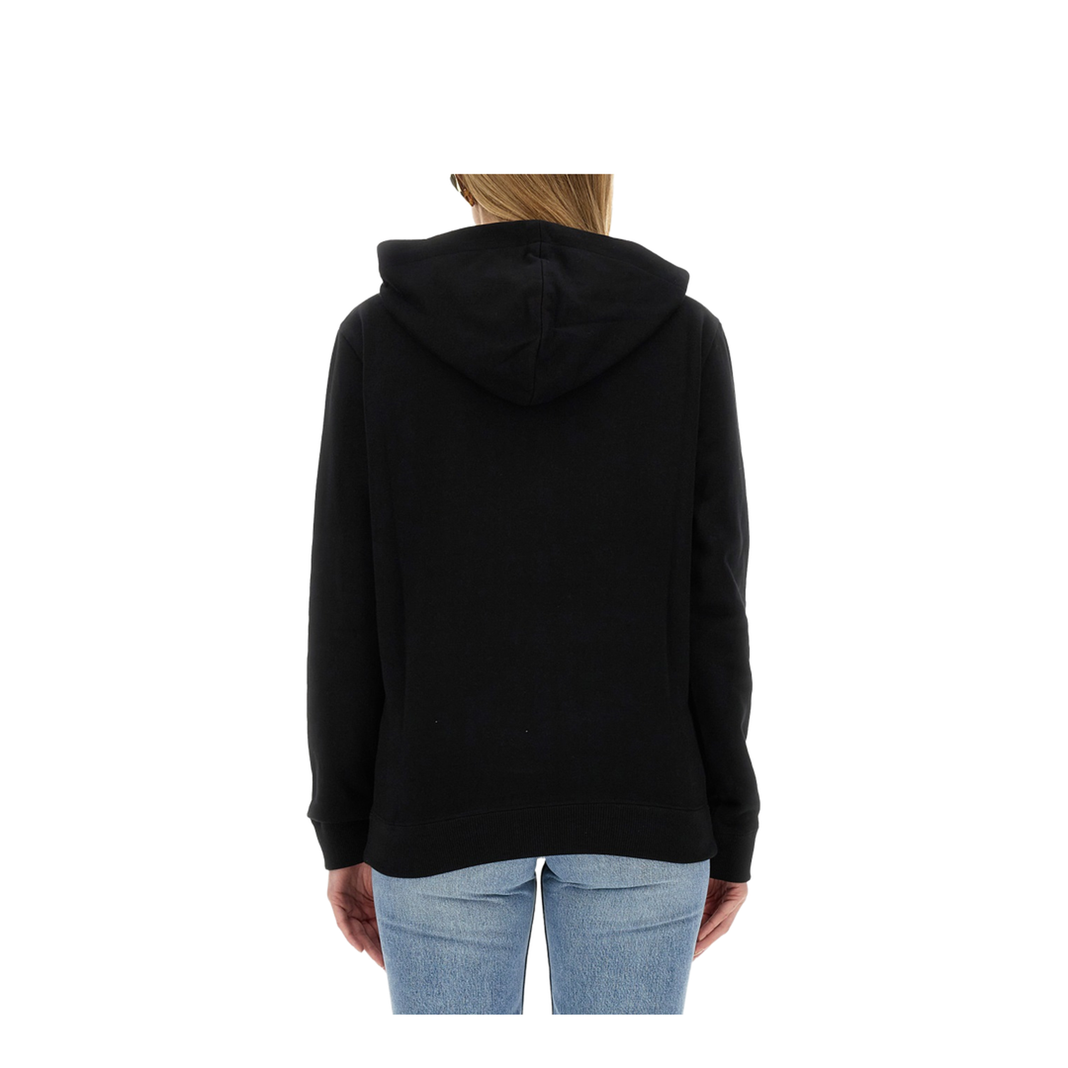 Black Cotton Sweatshirt - Image 4