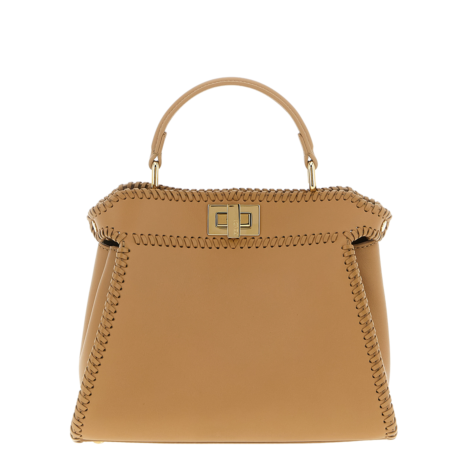 Peekaboo Mini Leather Beige - Image 1