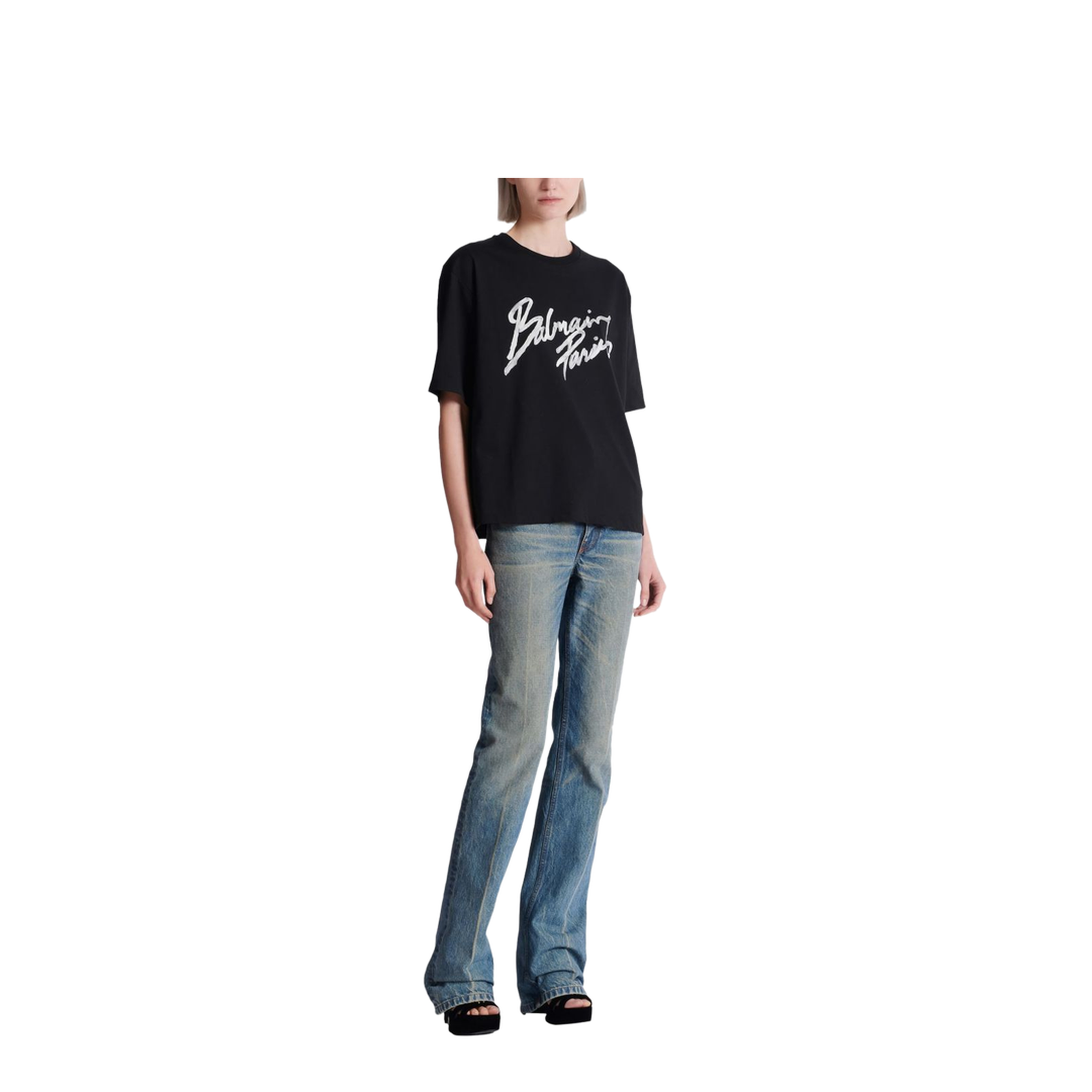 T-Shirt In White - Image 3