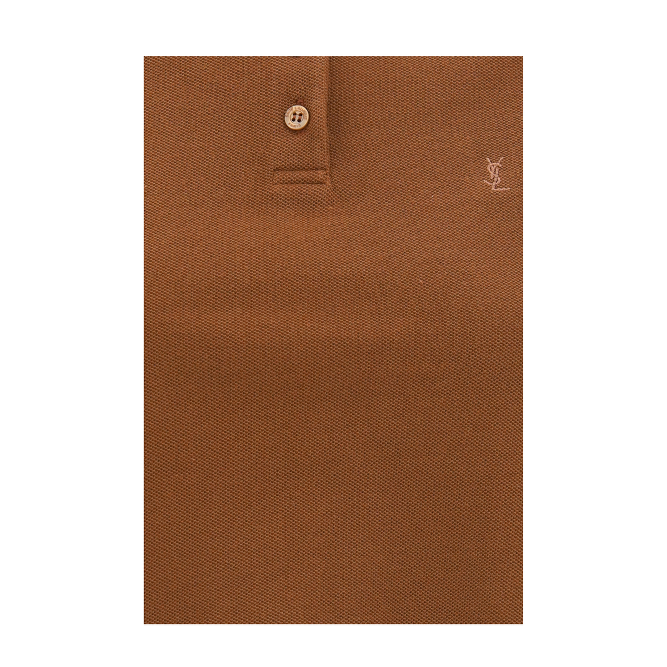 Cassandre Short Cotton Piqué Polo Shirt - Image 3