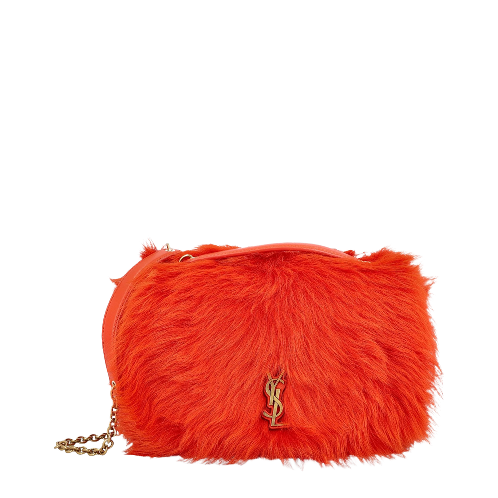 Kate Small Lambskin Shoulder Bags - Orange - Image 1