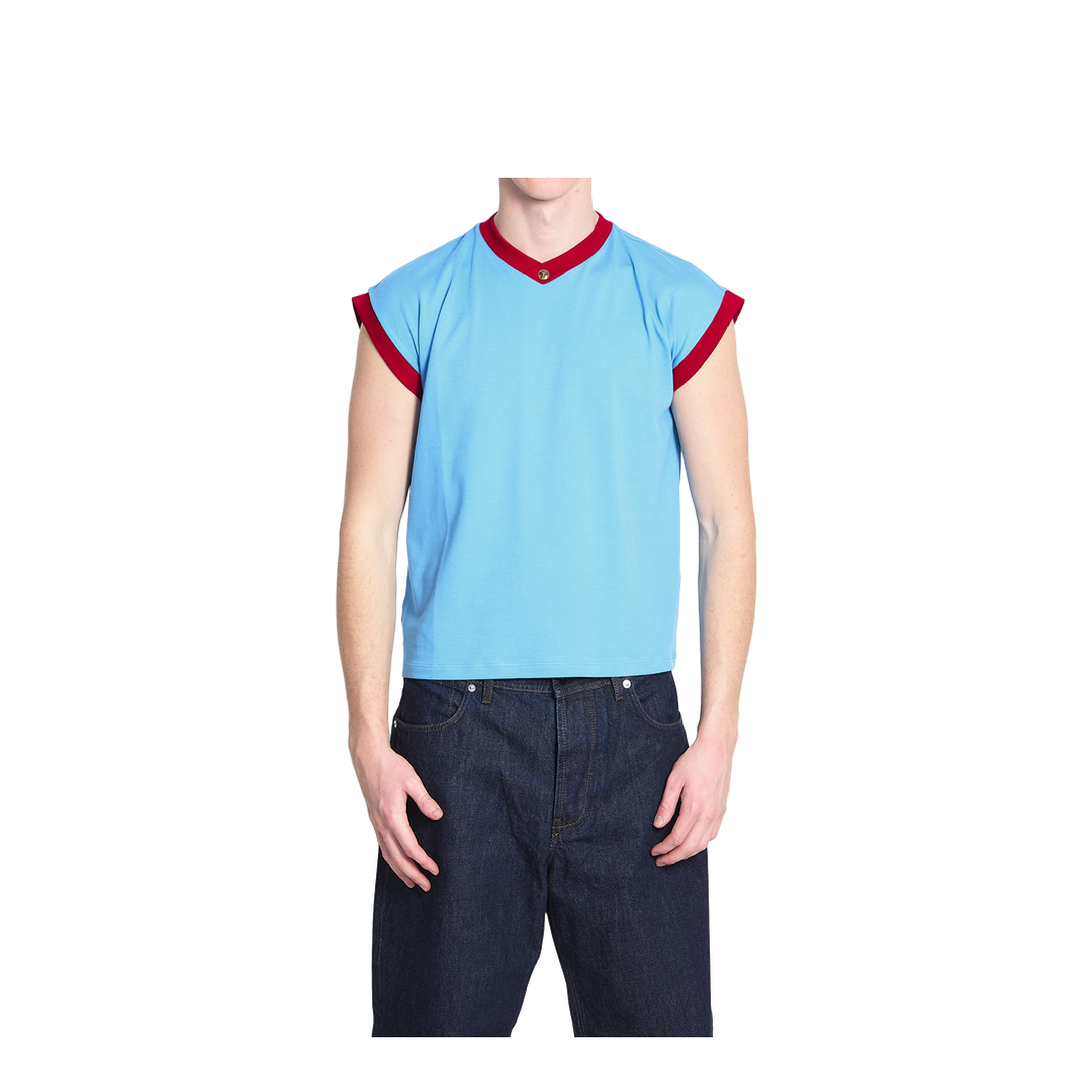 Vintage Stretch Cotton T-Shirt - Image 1