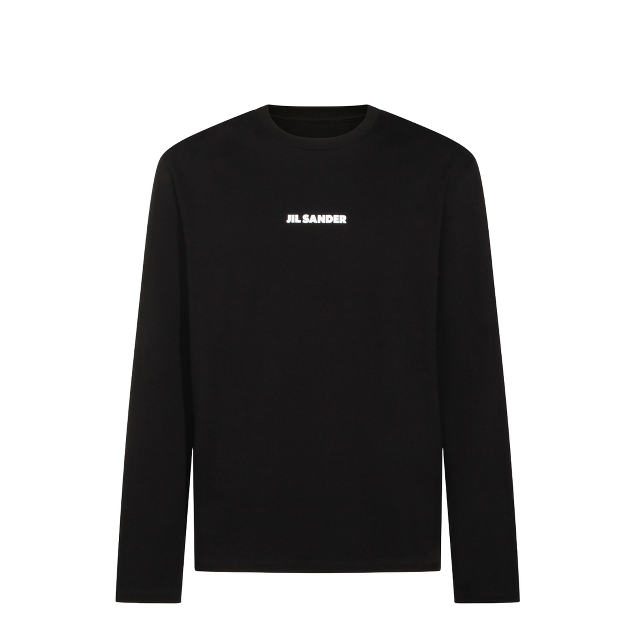 Black Cotton T-Shirt - Image 1