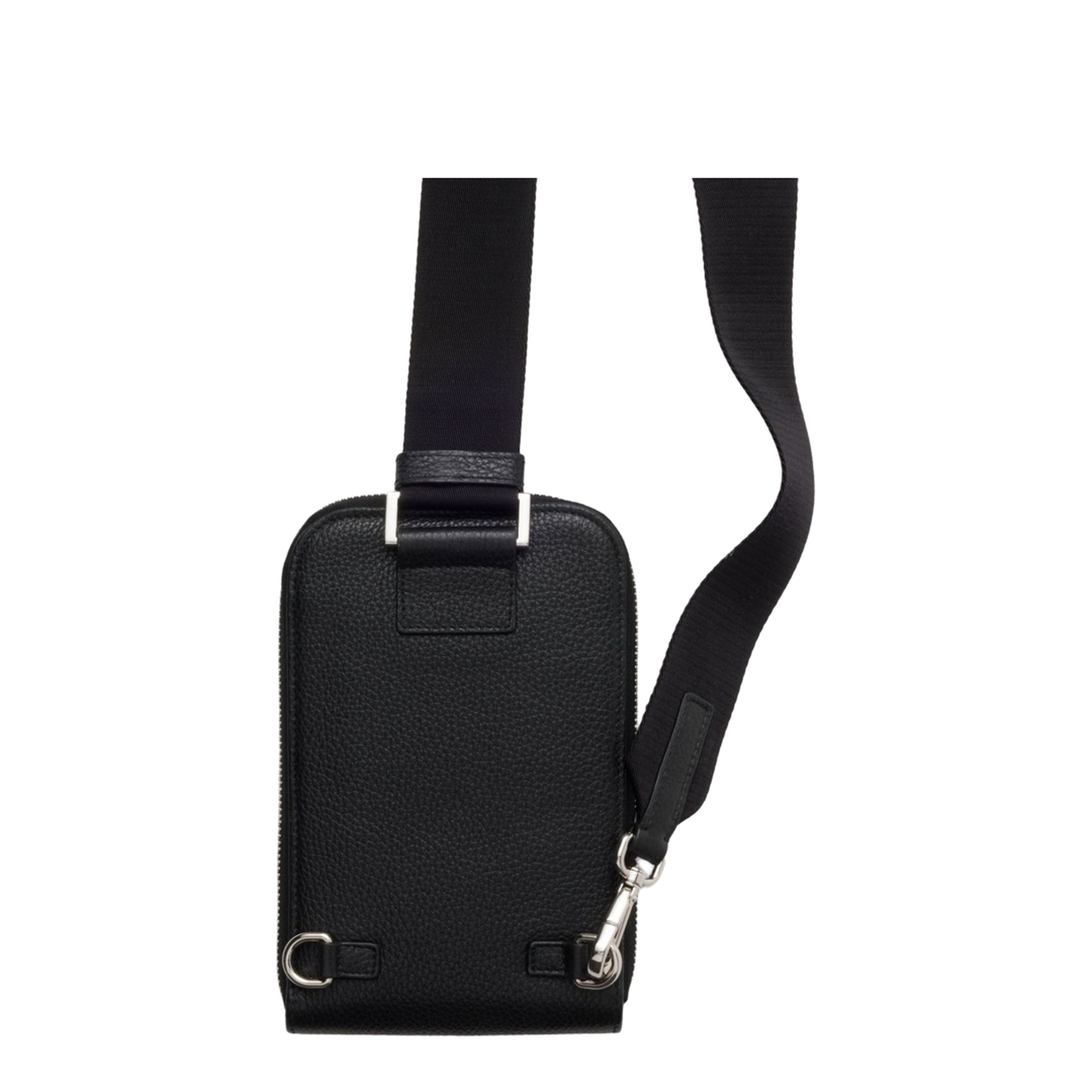 Black Leather Phone Case - Image 2