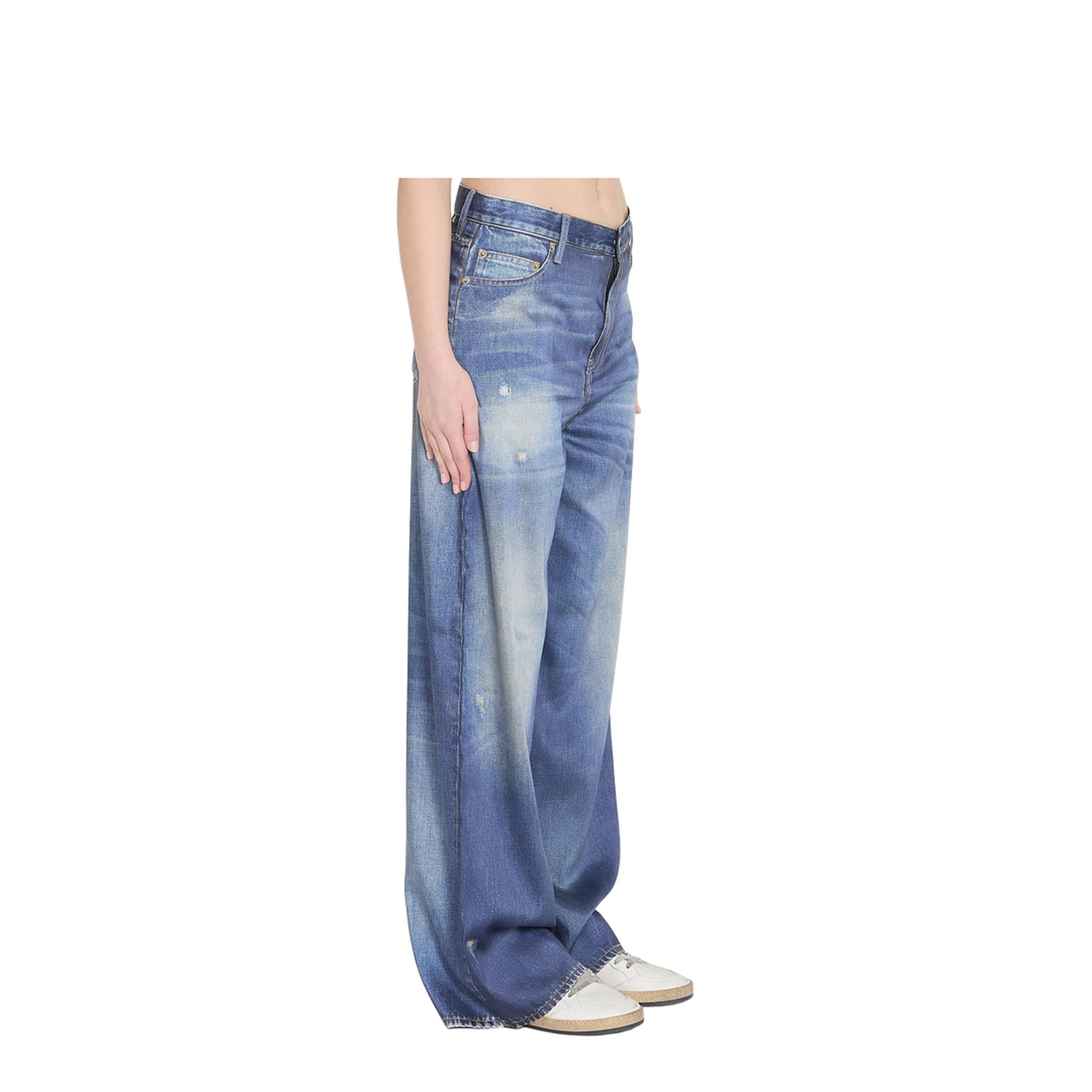Printed Pants Jeans Effect - Image 2