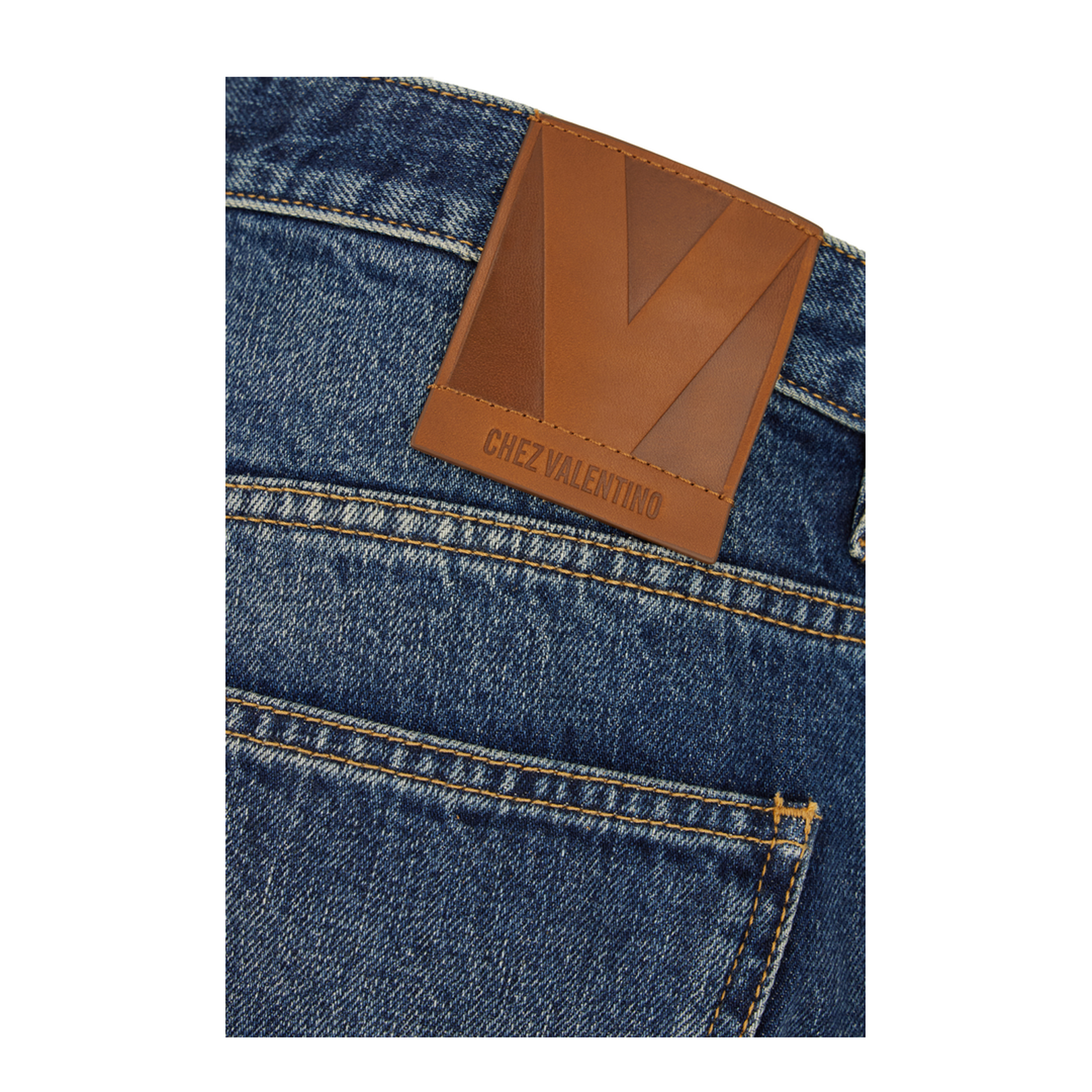Stonewashed Denim Jeans - Image 5