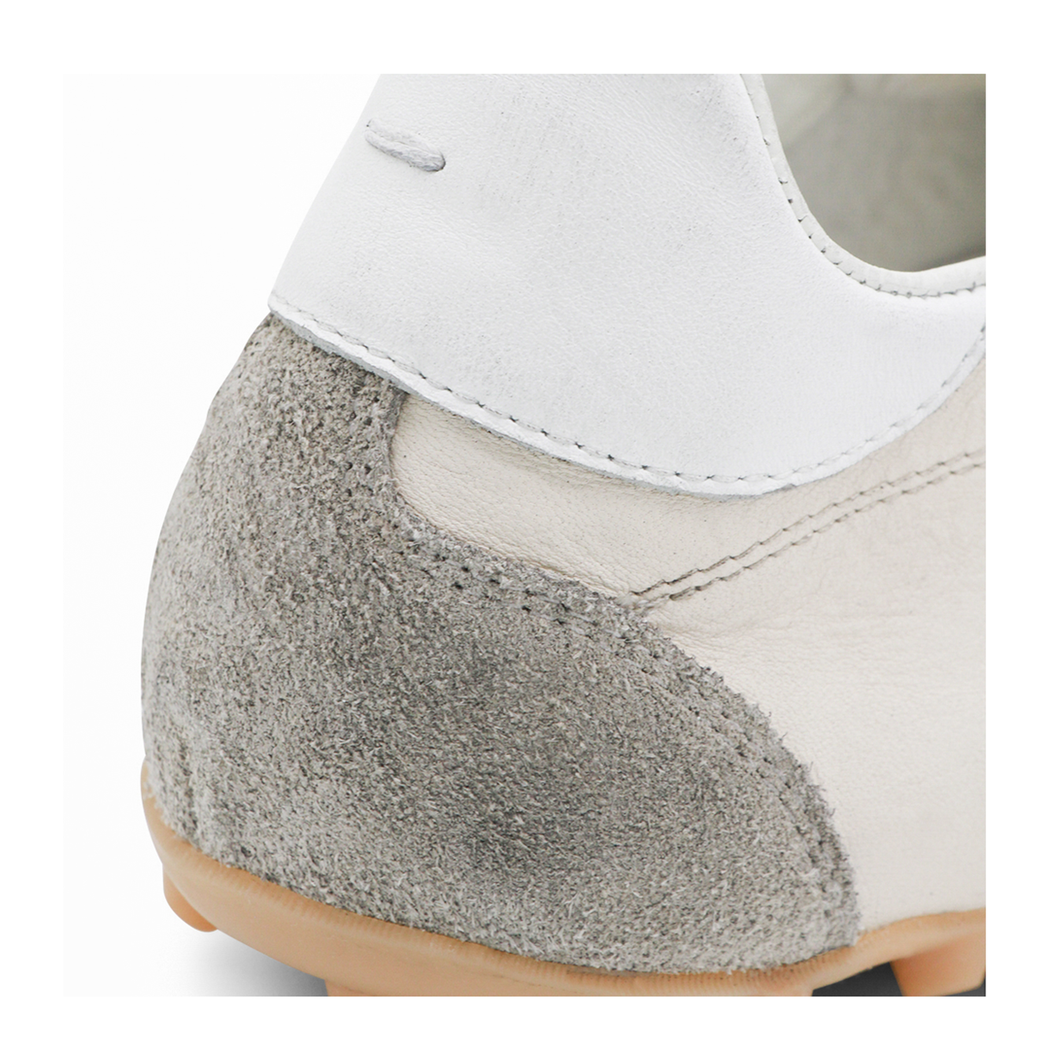 Sprinters Sneakers In Cream Leather And Vintage Suede - Image 8