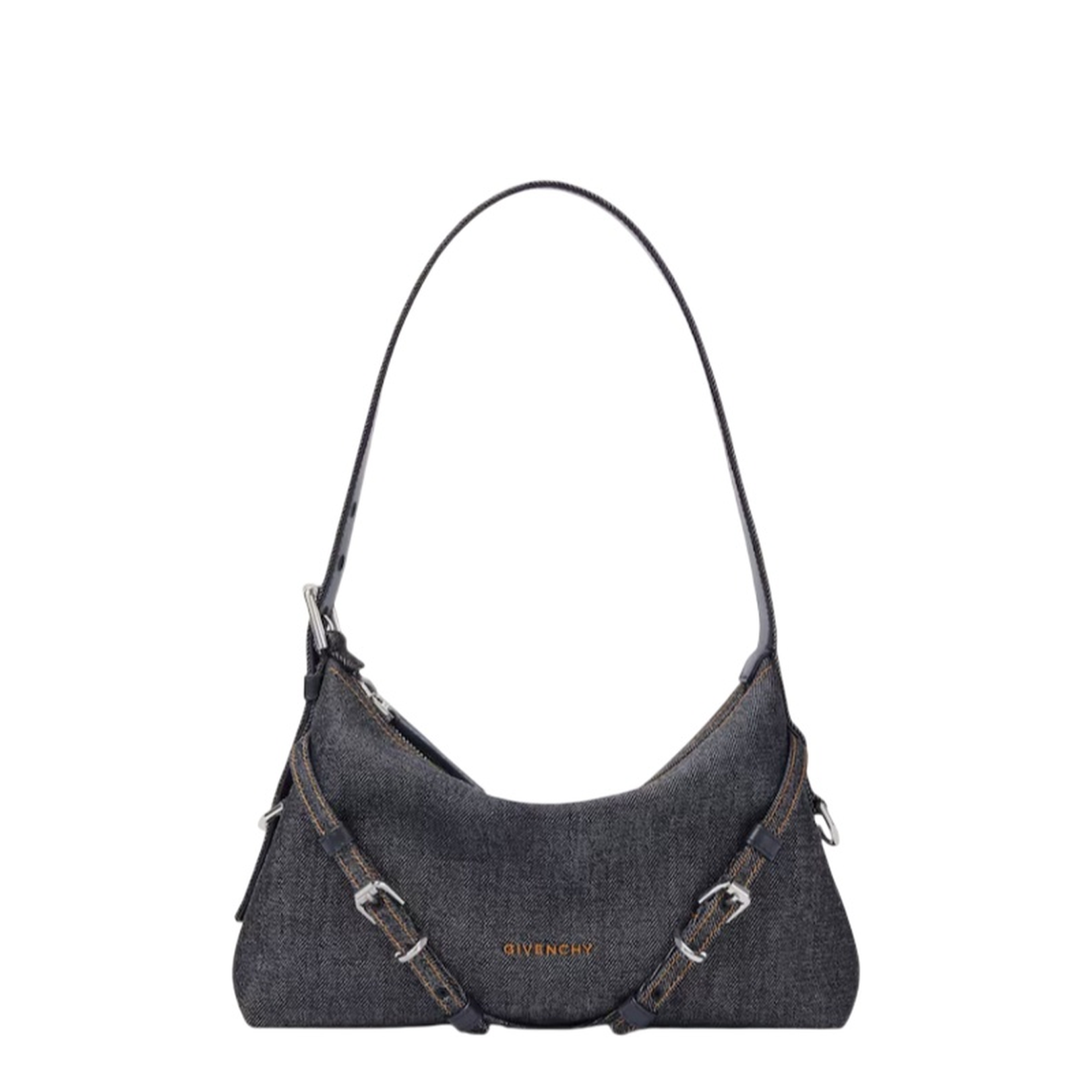 Mini Voyou Bag in Denim - Image 1