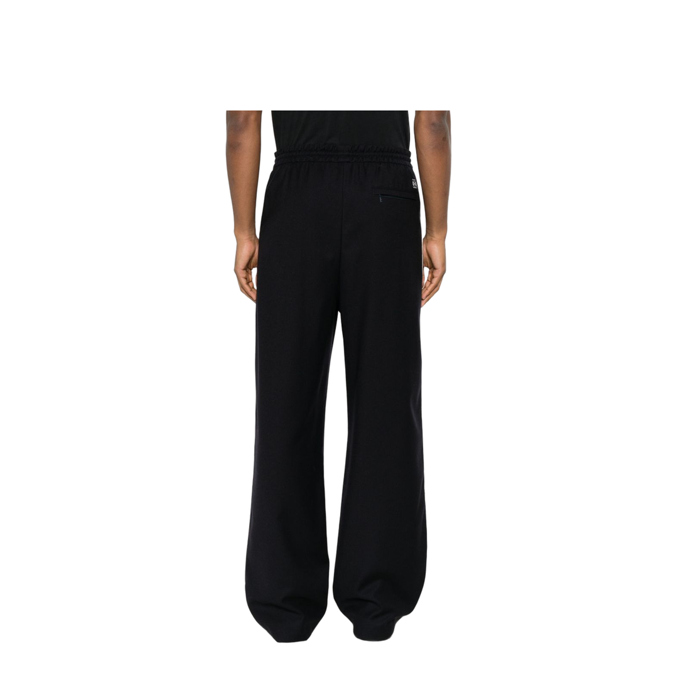 Wool Drawstring Trousers - Image 3